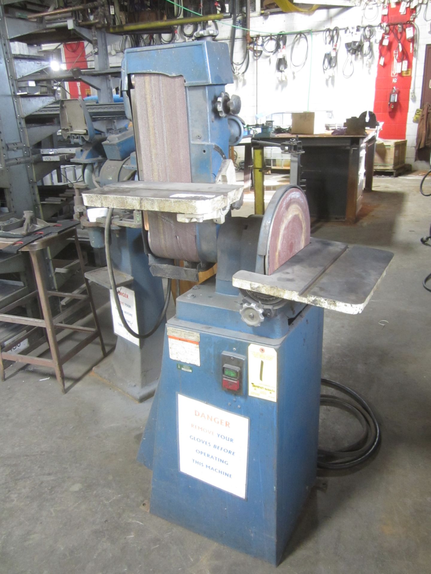 Wilton Belt and Disc Sander, 12" Disc, 6" Belt