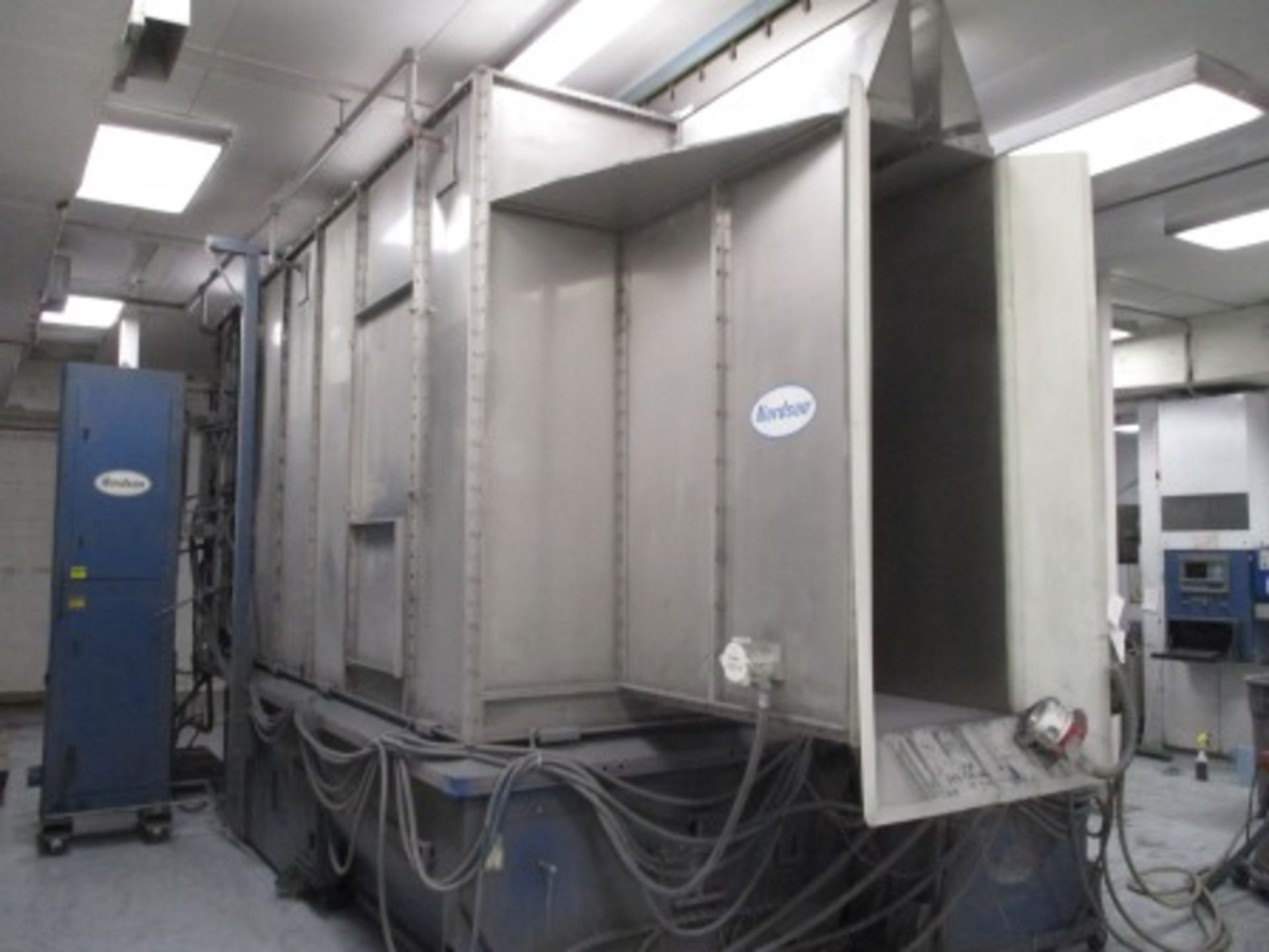 Nordson Powder Coat Paint System, New 2003, (2) Nordson Model NHC-4 Automatic Powder Coat Booths, - Image 22 of 58