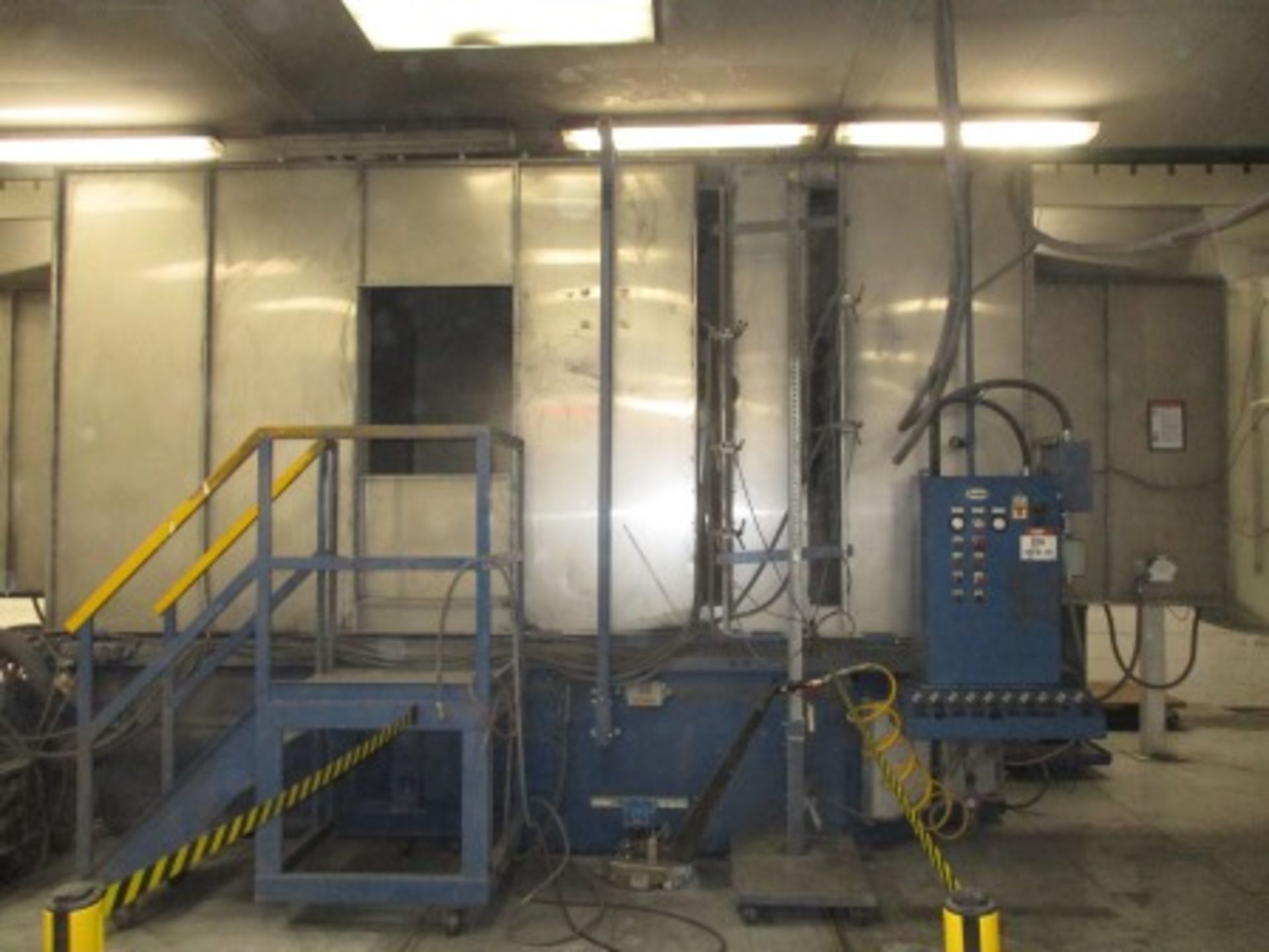 Nordson Powder Coat Paint System, New 2003, (2) Nordson Model NHC-4 Automatic Powder Coat Booths, - Image 20 of 58