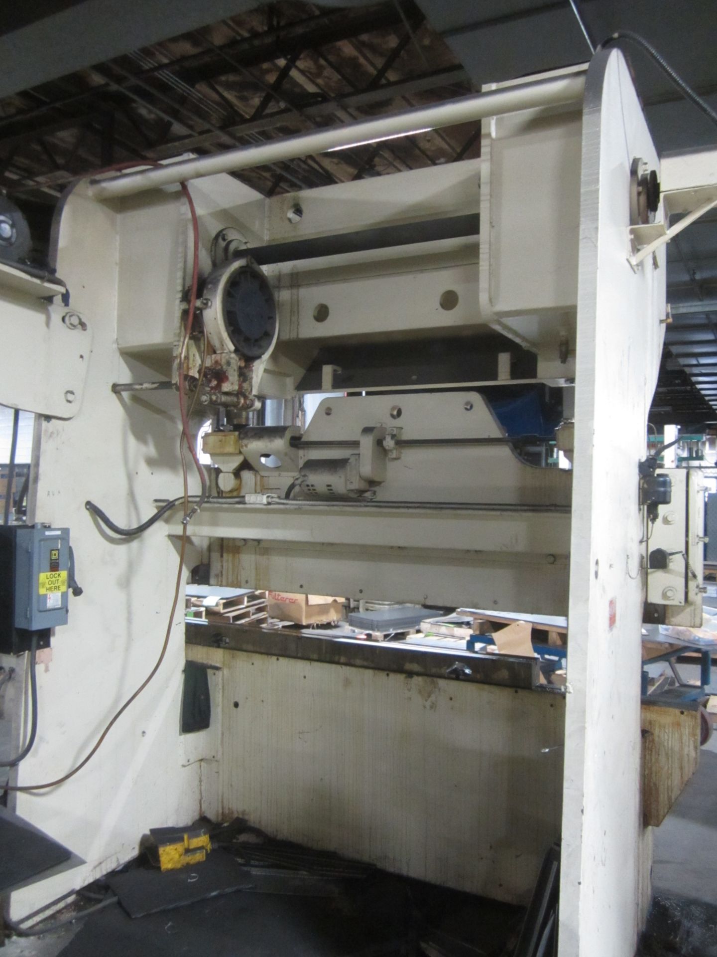 Chicago Dreis & Krump Model 68R Mechanical Press Brake, s/n L18834, 150 Ton, 8’ Overall, 6’6” - Image 7 of 8