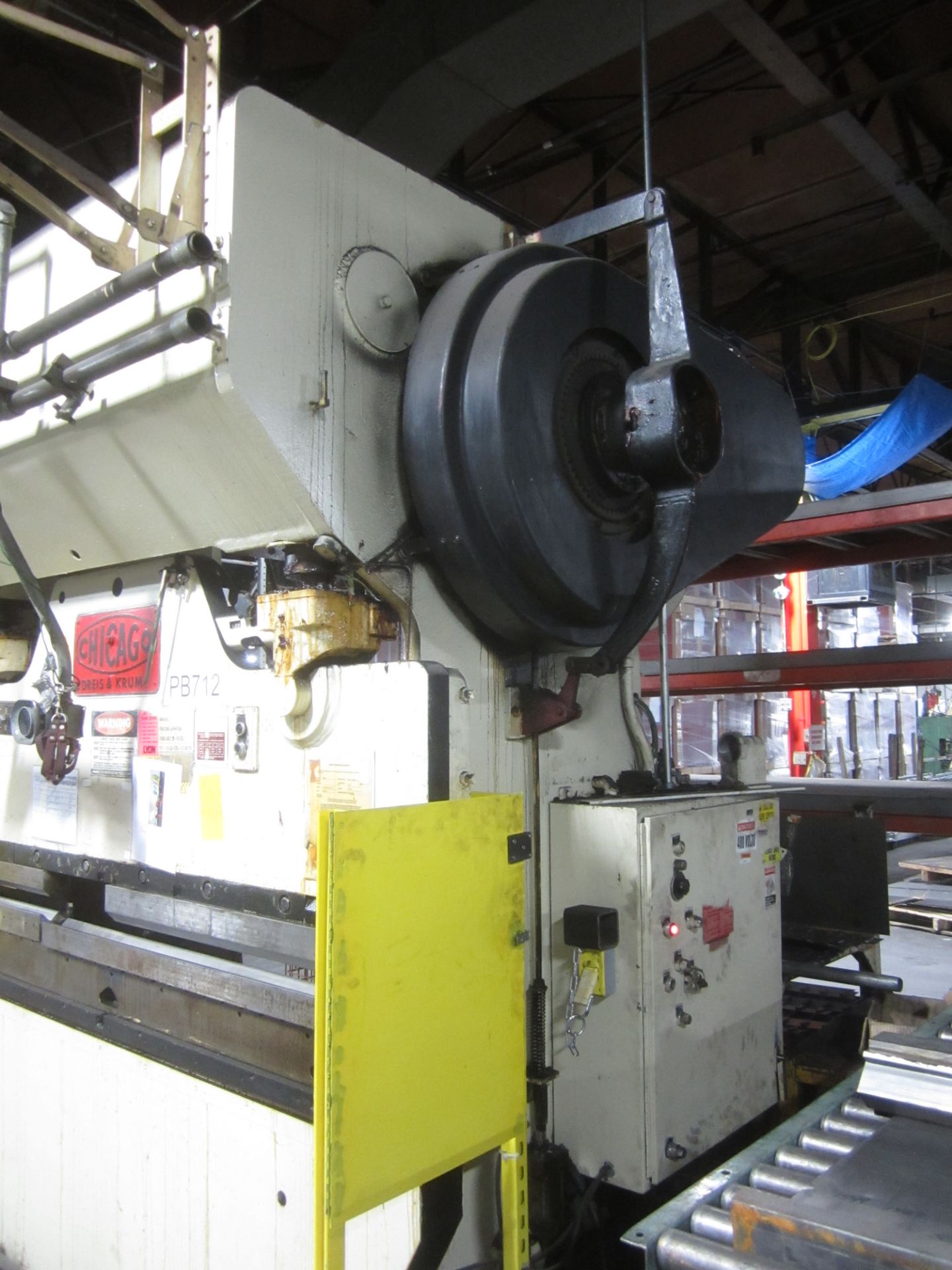 Chicago Dreis & Krump Model 68R Mechanical Press Brake, s/n L18864, 150 Ton, 8’ Overall, 6’6” - Image 6 of 8