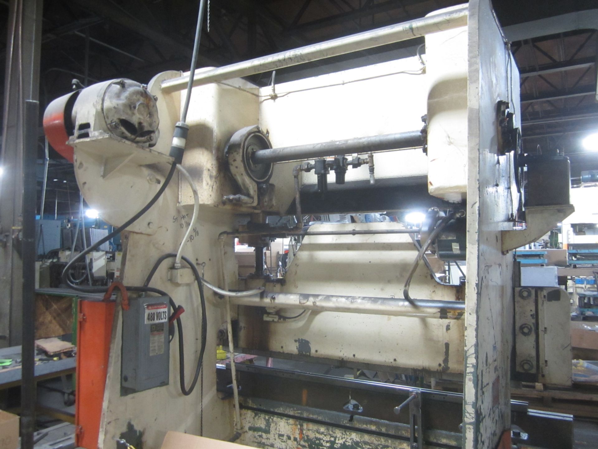 Chicago Dreis & Krump Model 46B Mechanical Press Brake, s/n L-15021, 75 Ton, 6’ Overall, 4’6” - Image 7 of 8