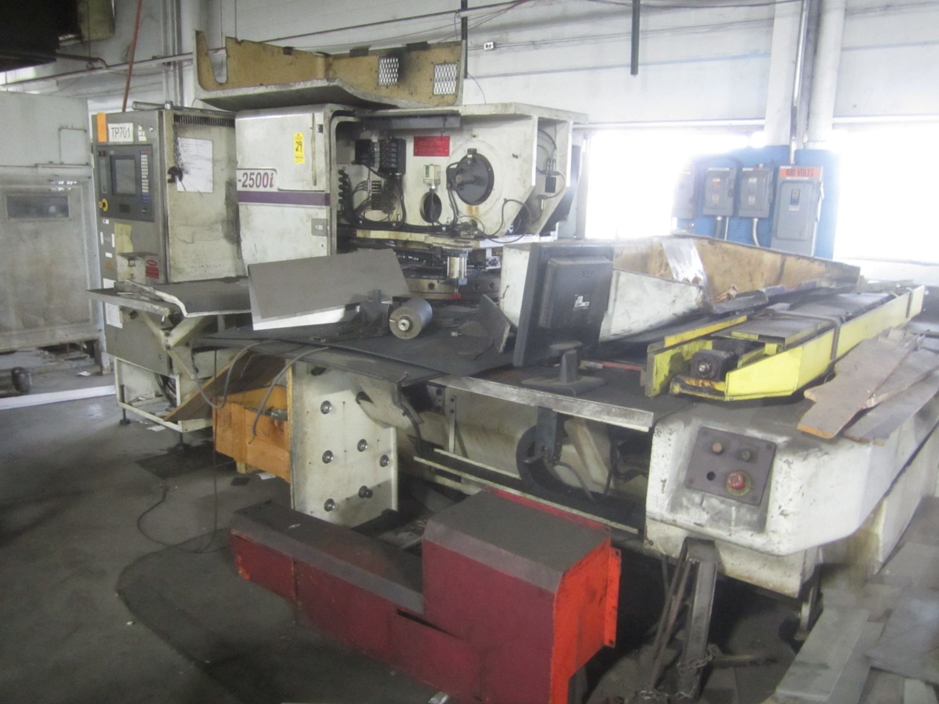 Murata Wiedemann Model C-2500i CNC Turret Punch, s/n 5118, Parts Machine, LOADING FEE $3,500.00