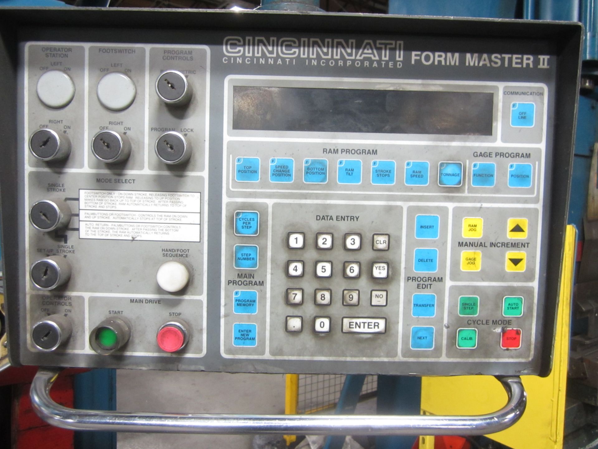 Cincinnati Model 230FM II X 6 Hydraulic Press Brake, s/n 51824, Cincinnati Form Master II, New 2000 - Image 7 of 9