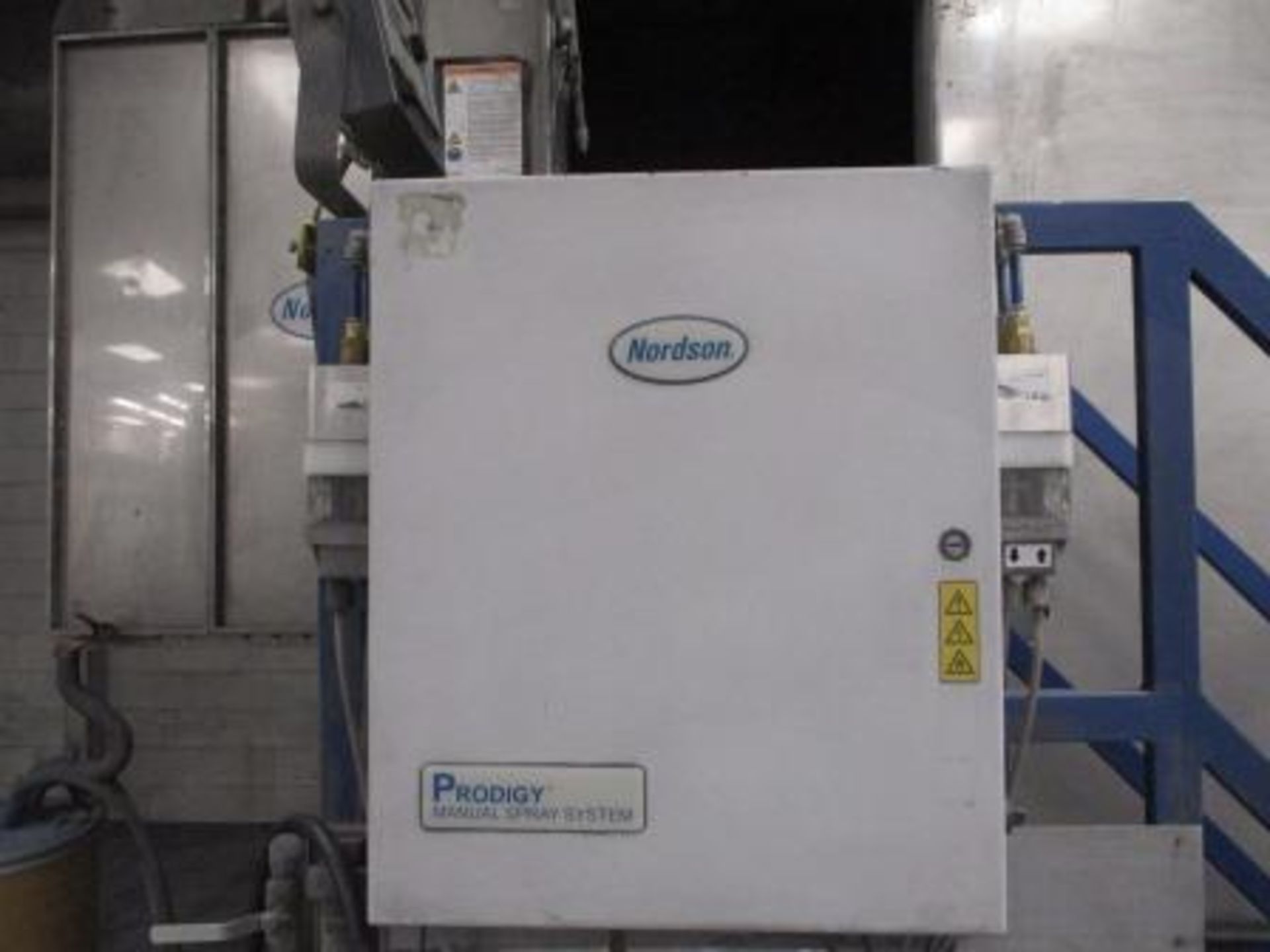 Nordson Powder Coat Paint System, New 2003, (2) Nordson Model NHC-4 Automatic Powder Coat Booths, - Image 55 of 58