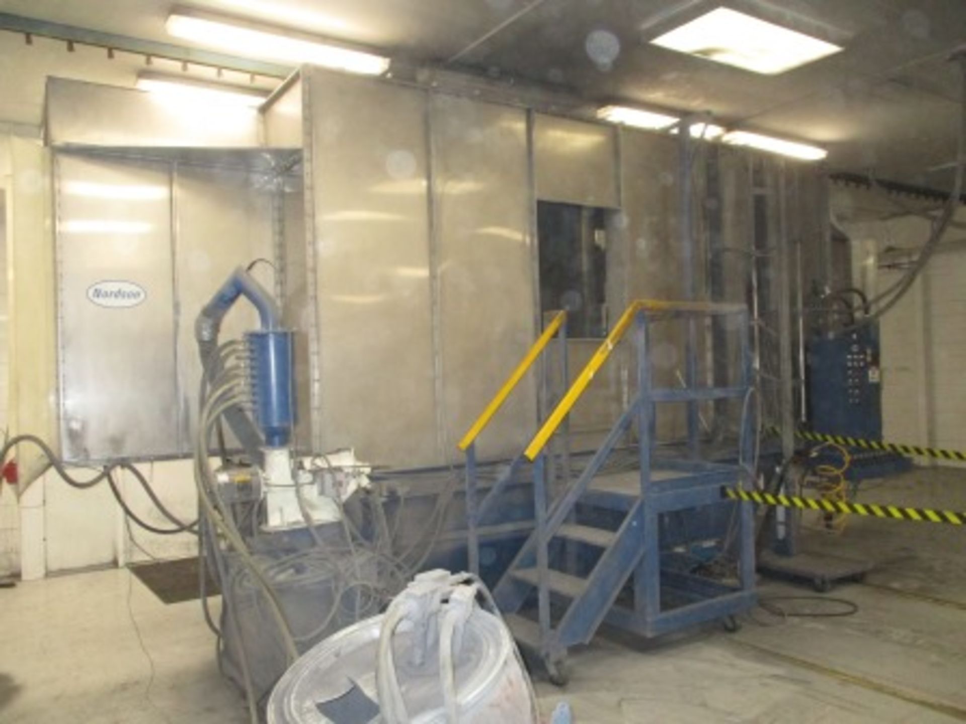 Nordson Powder Coat Paint System, New 2003, (2) Nordson Model NHC-4 Automatic Powder Coat Booths, - Image 21 of 58