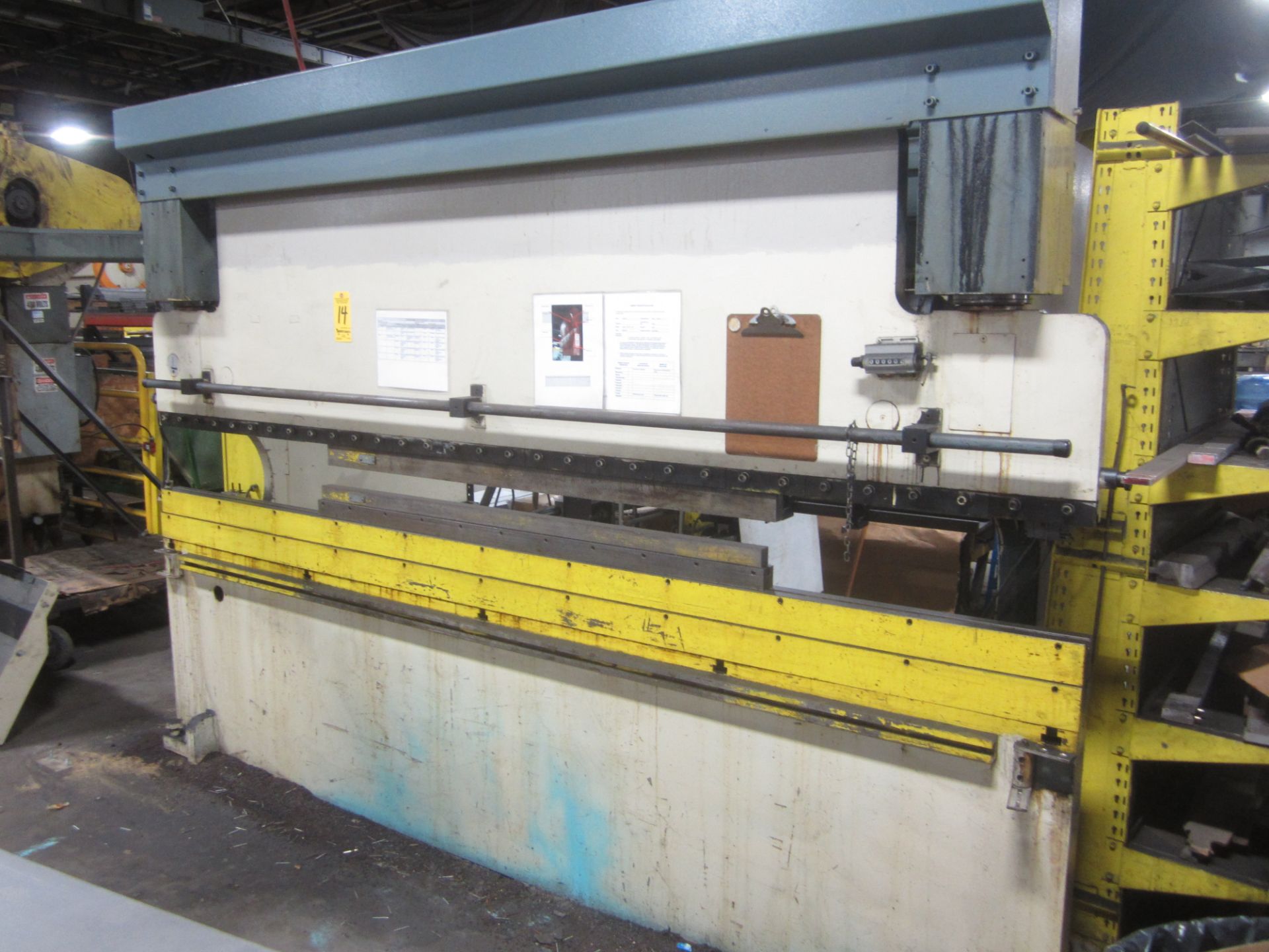 Atlantic Model HDE-120-108 Hydraulic Press Brake, s/n 90485, 120 Tons, 122” Overall, 102” Between - Image 2 of 6