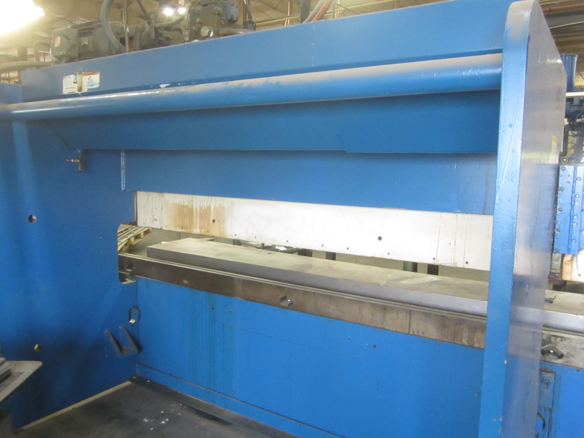 Piranha/AllSteel Hydraulic Press Brake, Model 9510, s/n 9510-1060, 95 Ton, 10’ Overall, 8’6” Between - Image 6 of 7