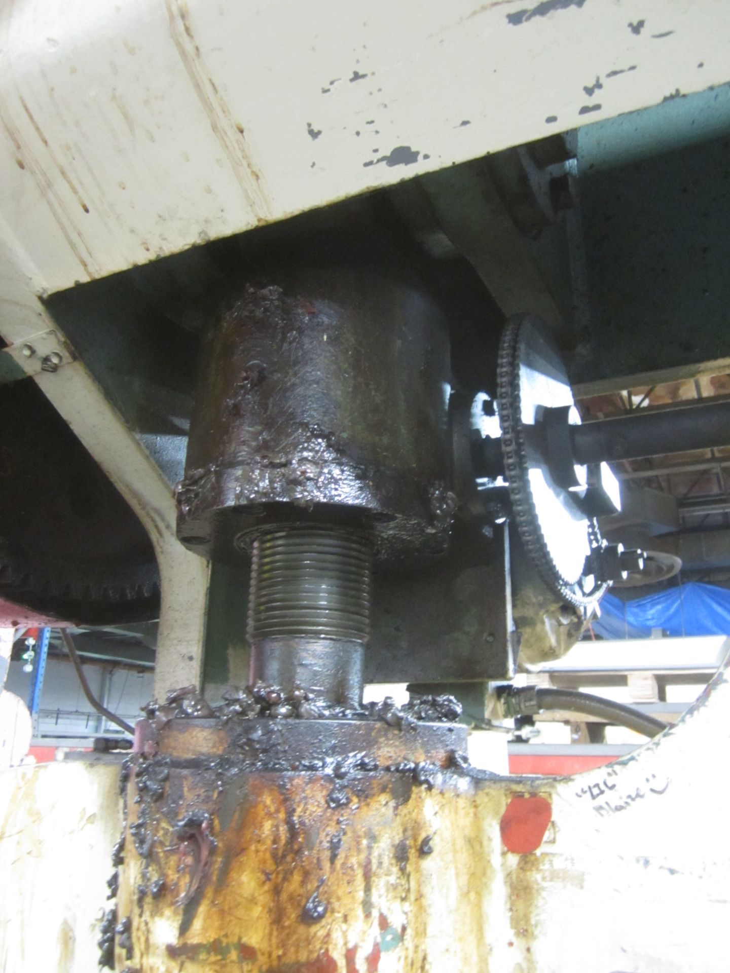 Chicago Dreis & Krump Model 175-D-8 Mechanical Press Brake, s/n P-9524, 175 Ton, 10’6” Overall, 8’6” - Image 4 of 7
