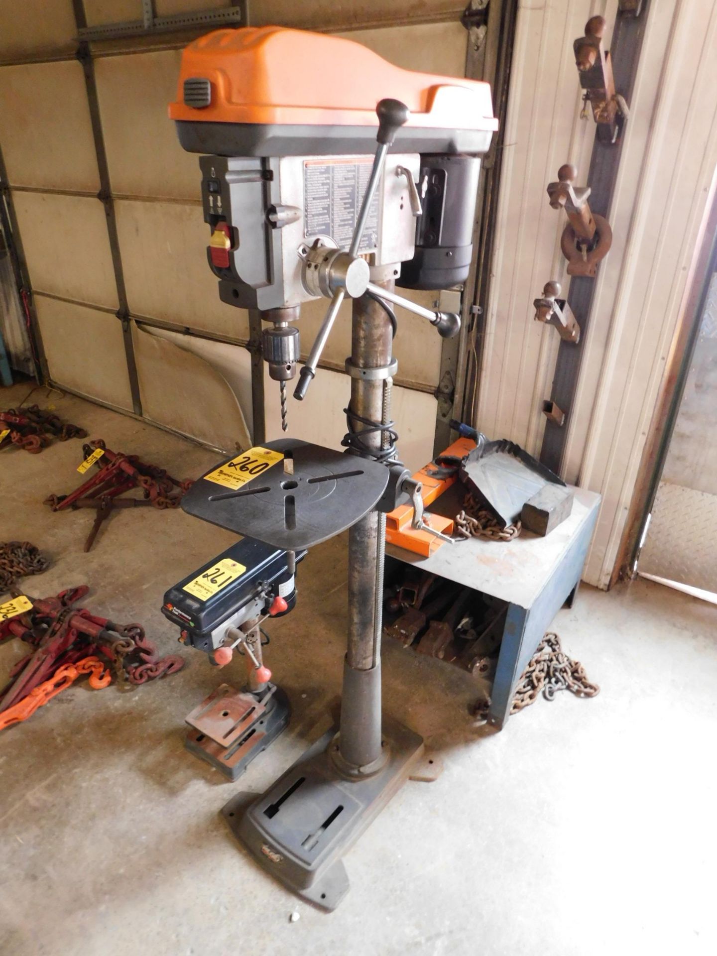 Ridgid 15" Floor Model Drill Press, 115V, 1-Phase