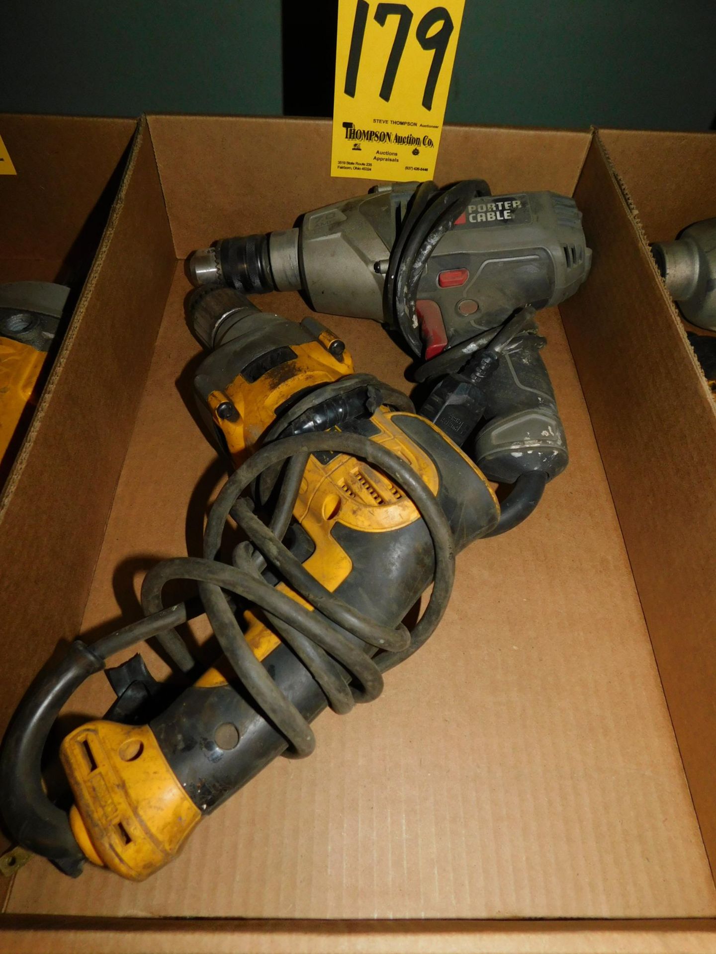 Porter Cable & Dewalt Electric Drills