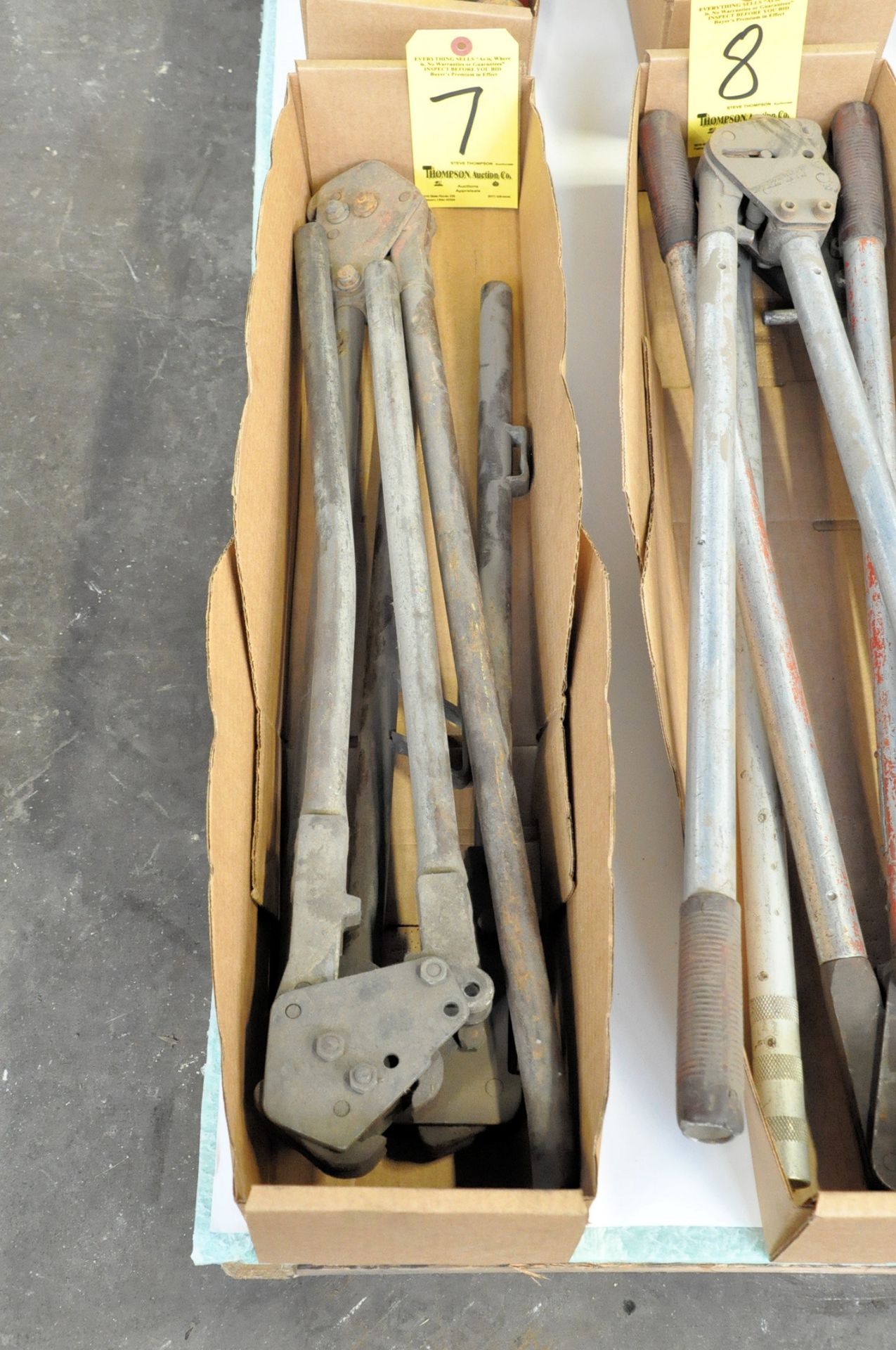 Lot-(3) Industrial Banding Crimpers in (1) Box