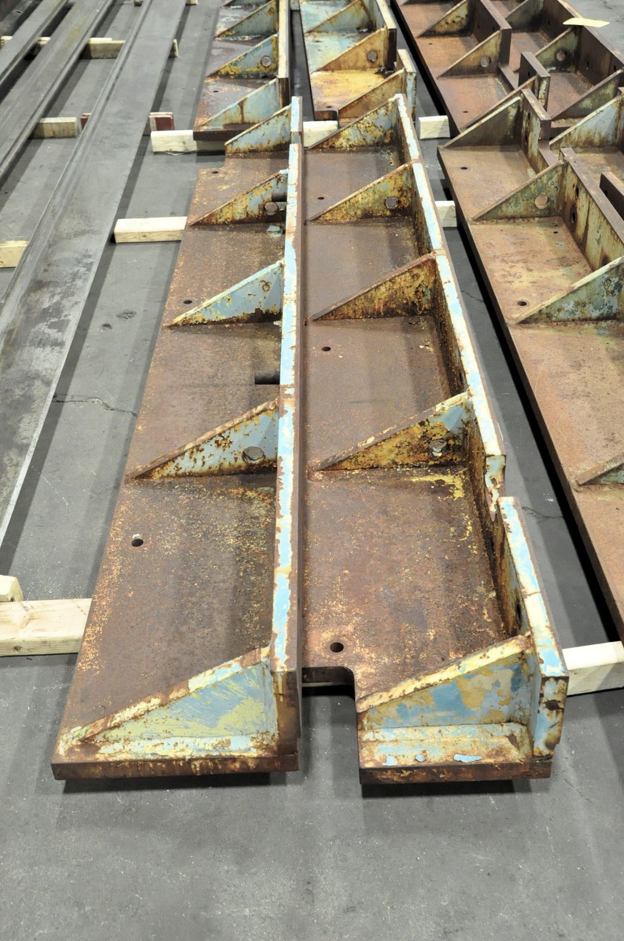 Pair 8' Press Brake Angles - Image 2 of 2