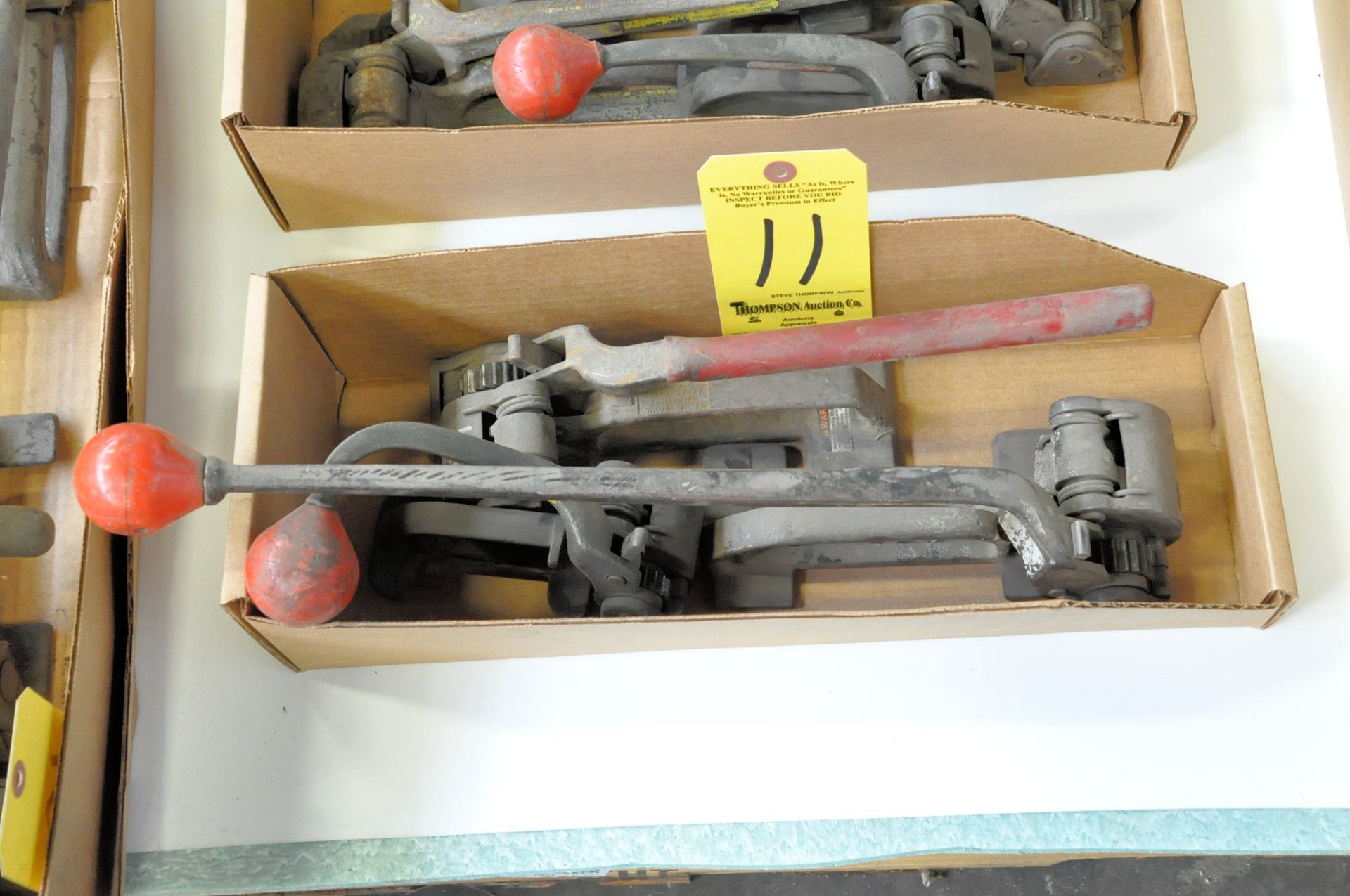 Lot-(3) Banding Tensioners in (1) Box