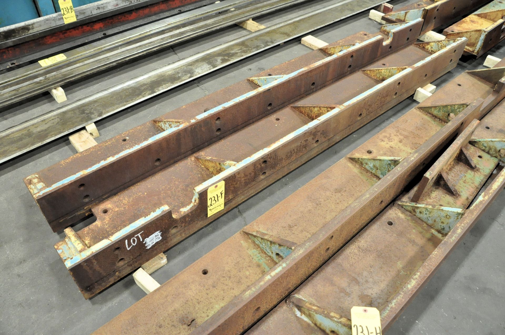 Pair 8' Press Brake Angles