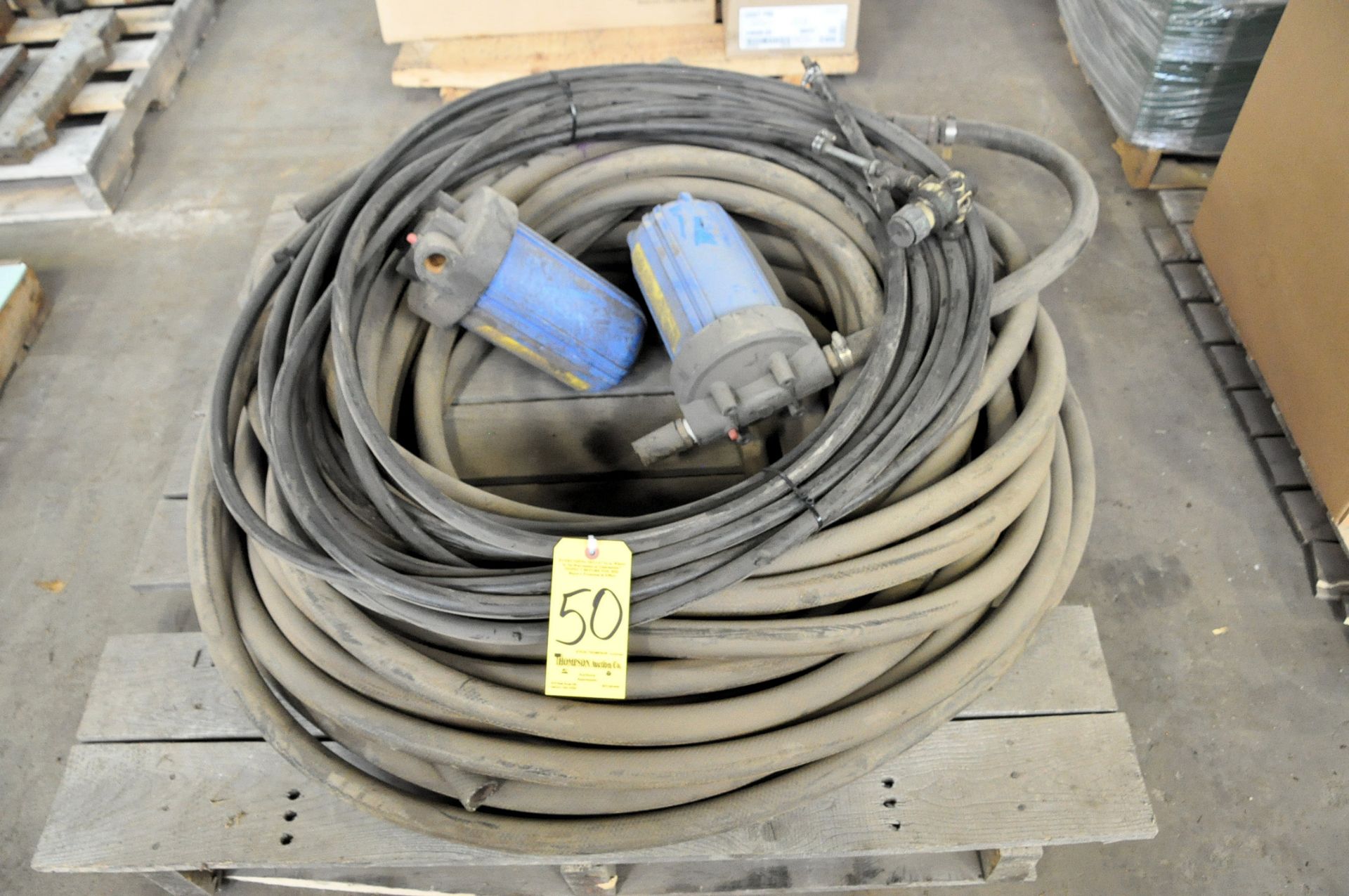 Lot-Hose and Filter Units on (1) Pallet