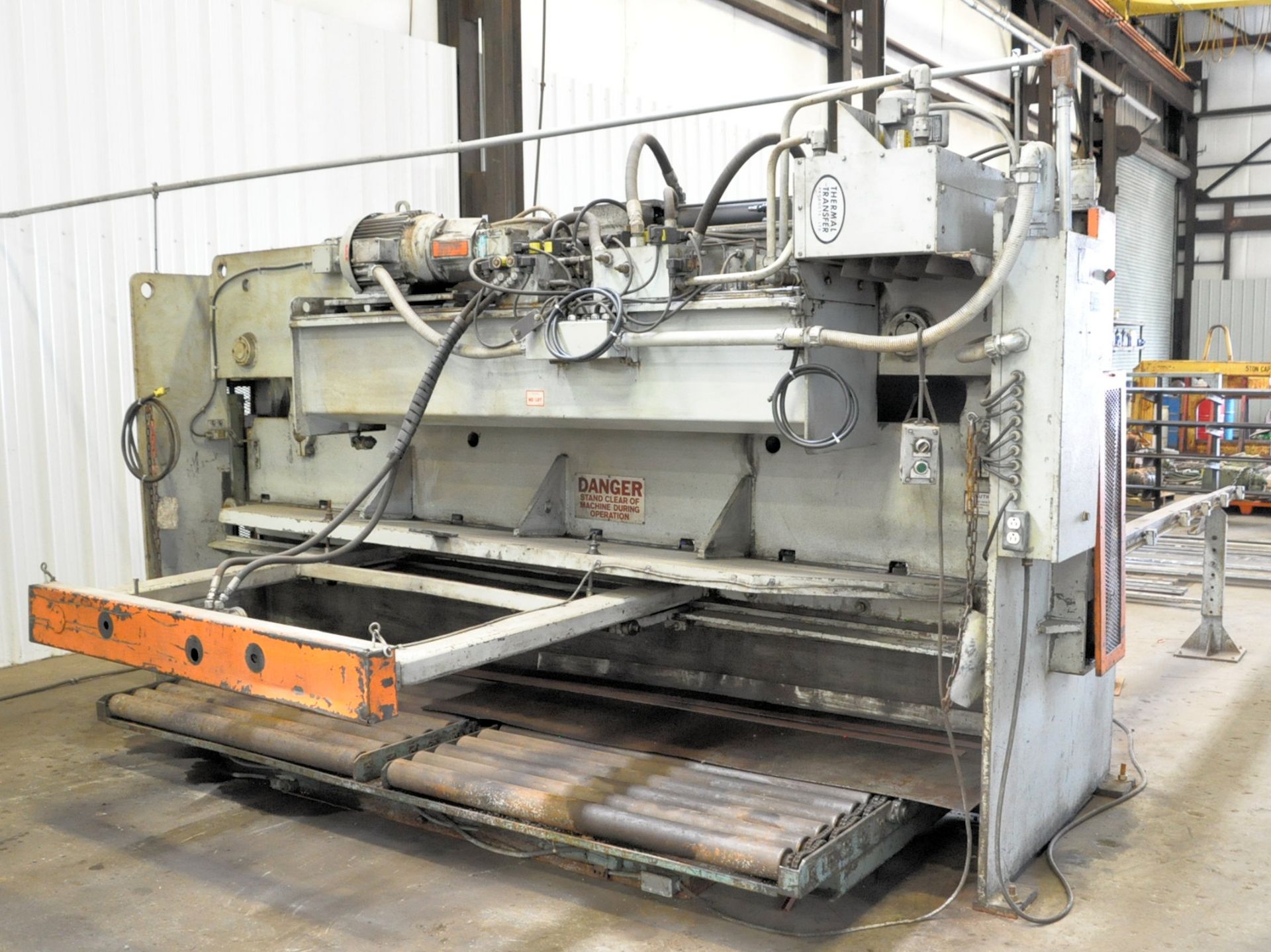 Pacific HTC Model 250-12PS, 144" x .250 Mild Steel Hydraulic Squaring Shear, s/n 3923040, Pacific HT - Image 6 of 7