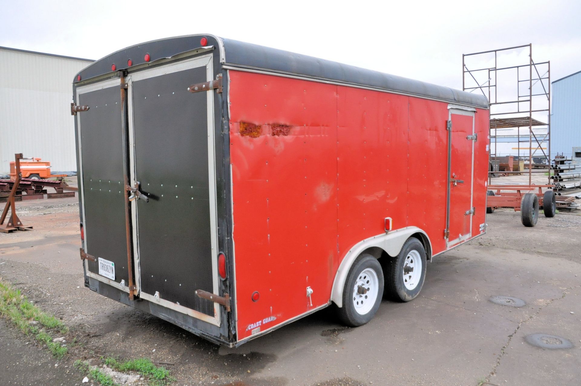 United Express Line Model 500G, Tandem Axle 7' 6"W x 16'L Enclosed Utility Trailer, VIN - Image 3 of 7