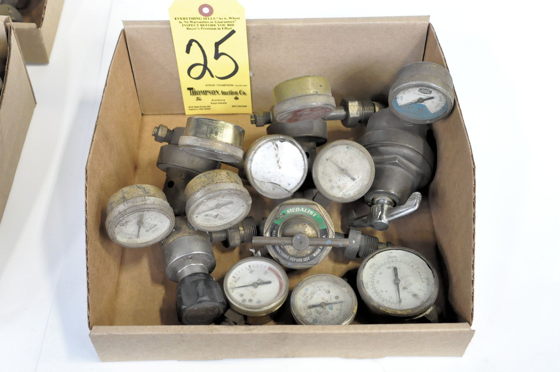 Lot-Various Torch Gauges in (1) Box