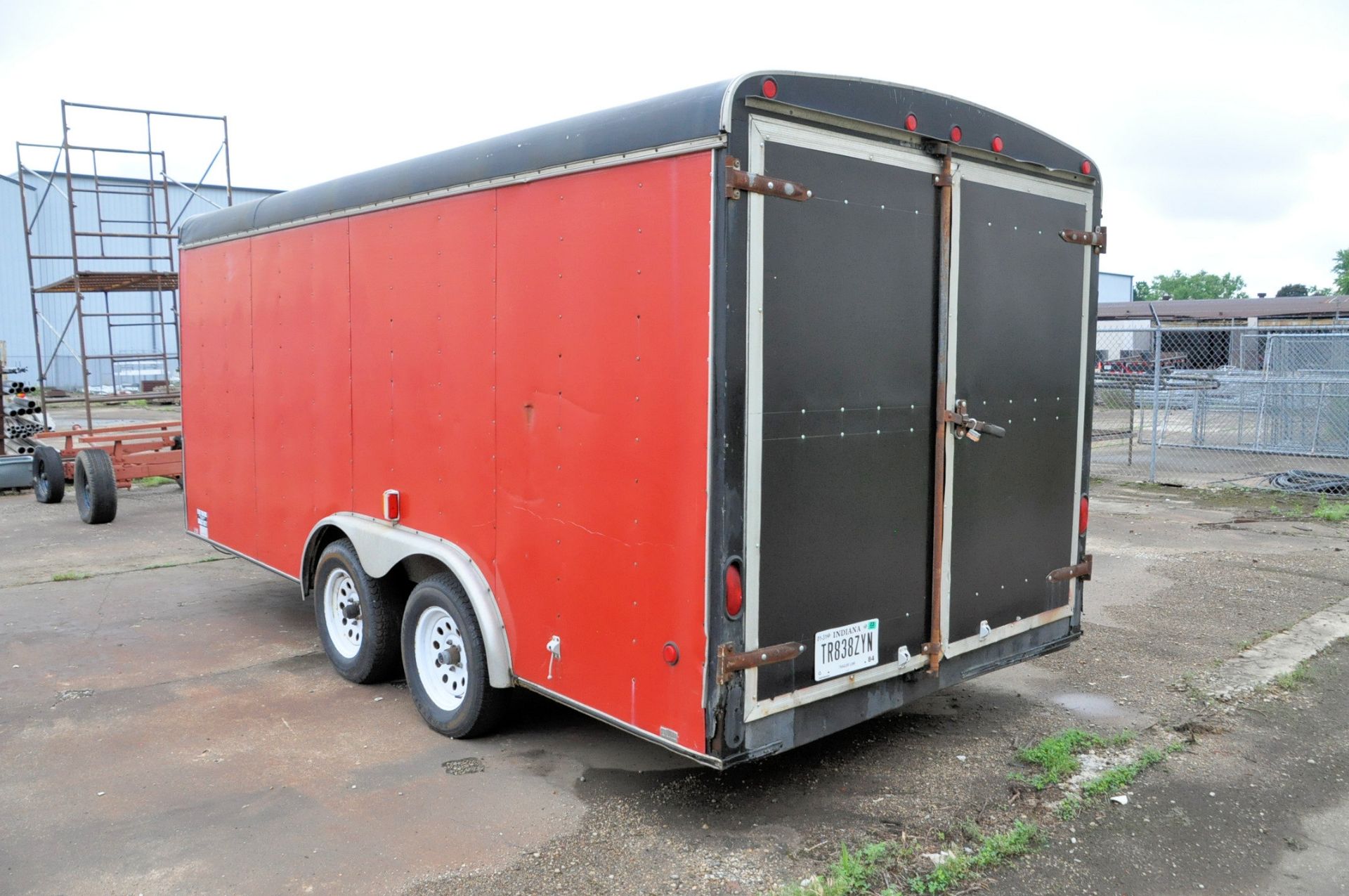 United Express Line Model 500G, Tandem Axle 7' 6"W x 16'L Enclosed Utility Trailer, VIN - Image 4 of 7