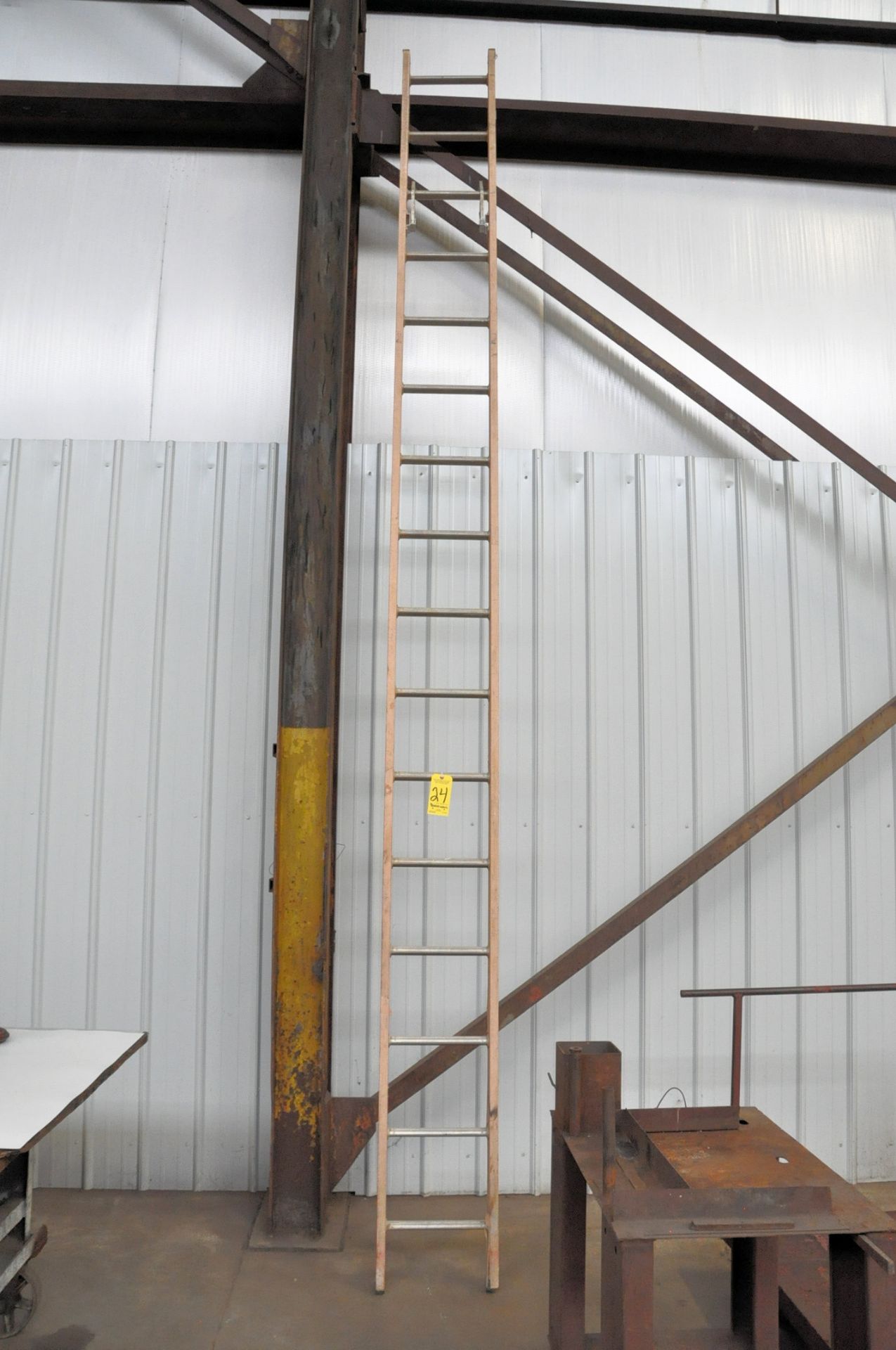 16' Single Section Fiberglass Extension Ladder