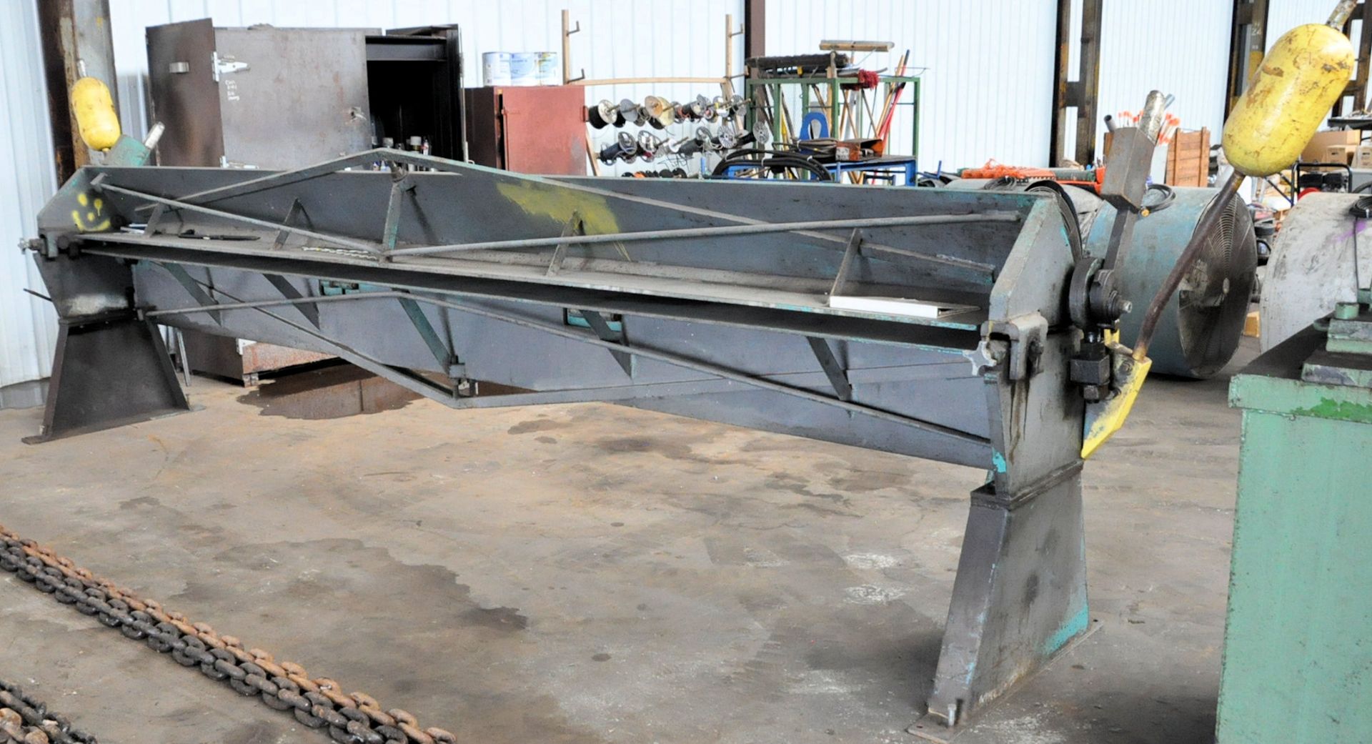 Wysong and Miles Model 168-22, 14' X 22-Gauge Leaf Brake, s/n H55313, Loading Fee $200.00 - Image 2 of 3