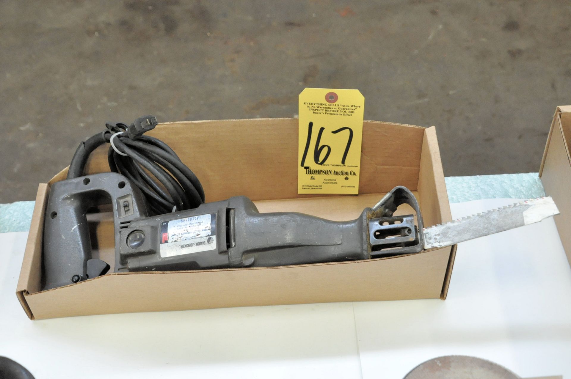 Black & Decker Electric Reciprocating Saw in (1) Box