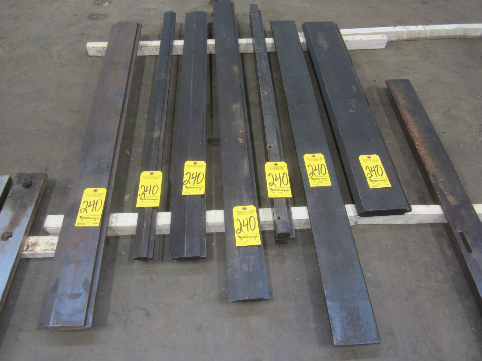 Lot-(7) Various Length Press Brake Dies