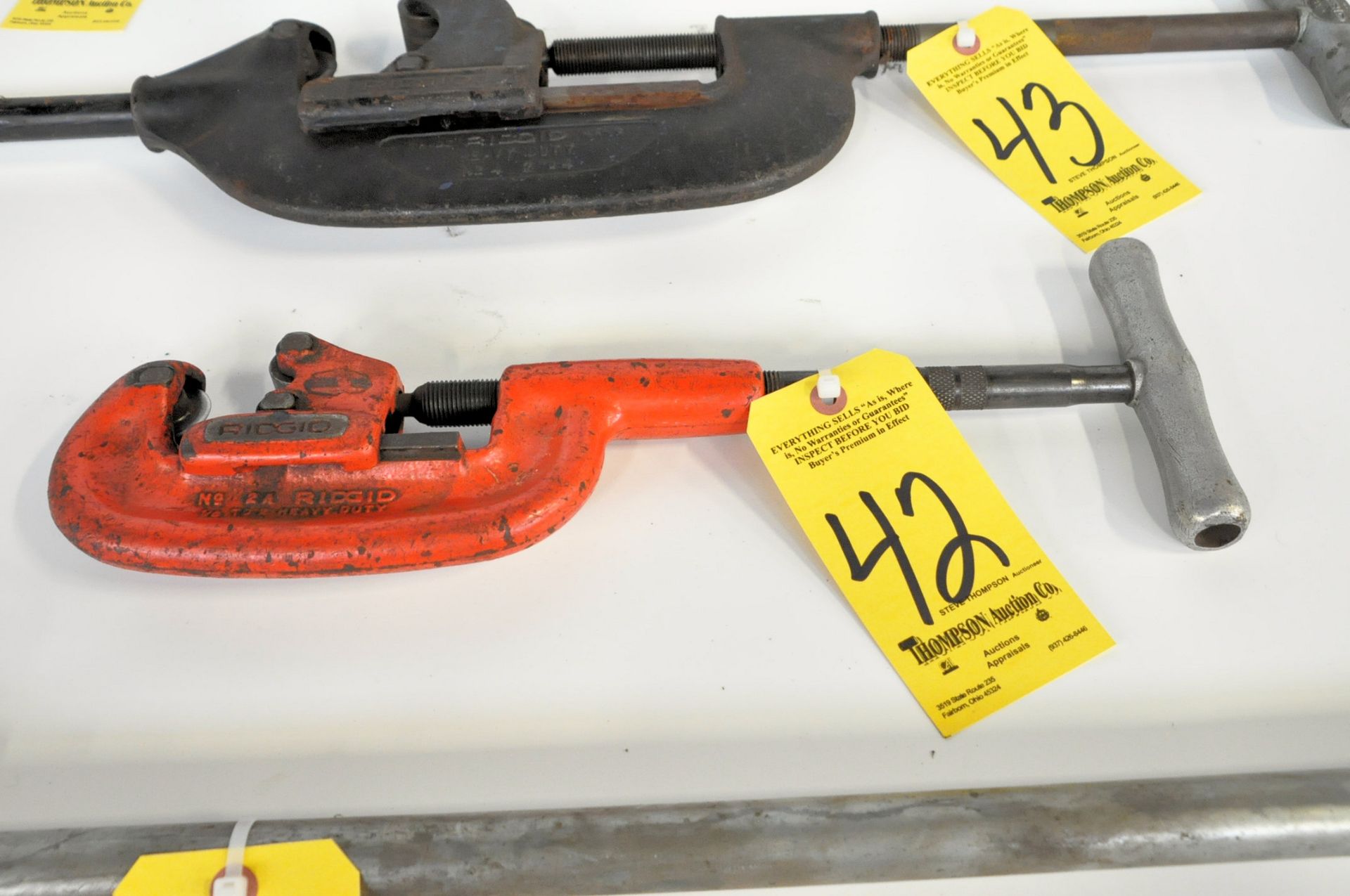 Ridgid No. 2A, 1/8" - 2" Pipe Cutter