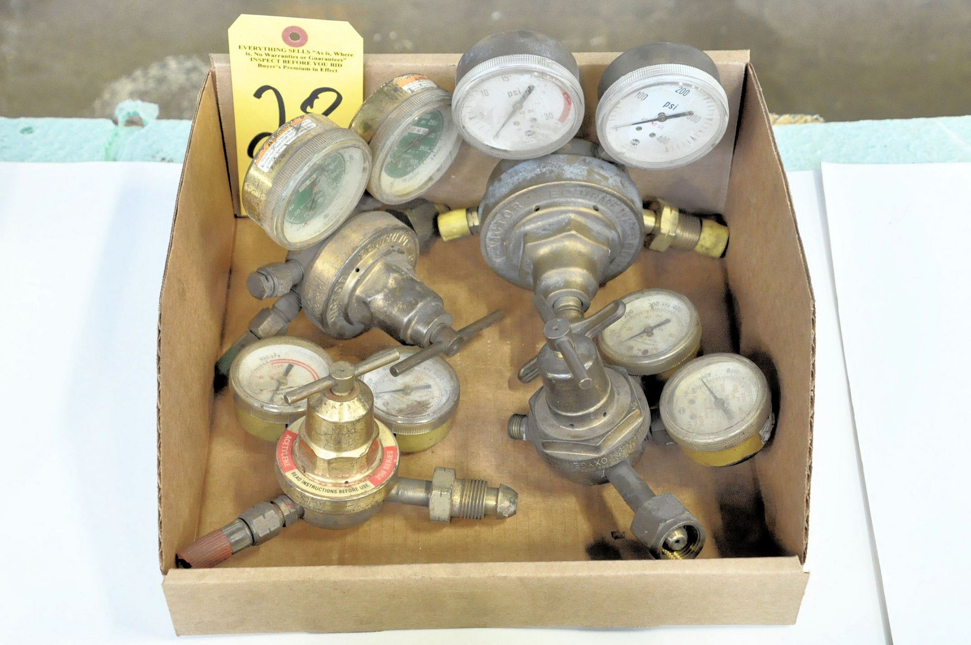 Lot-Various Torch Gauges in (1) Box