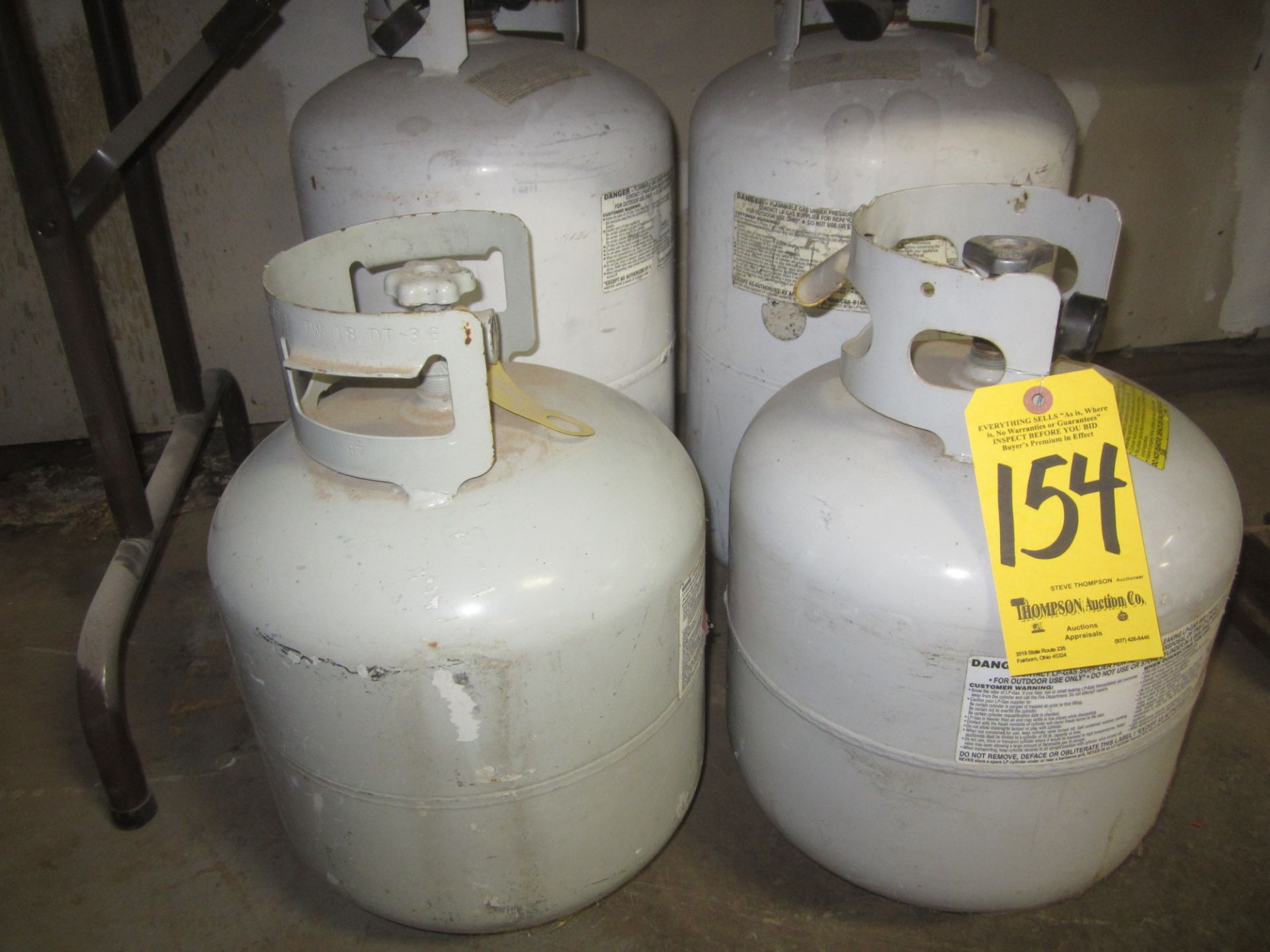 (4) Propane Tanks