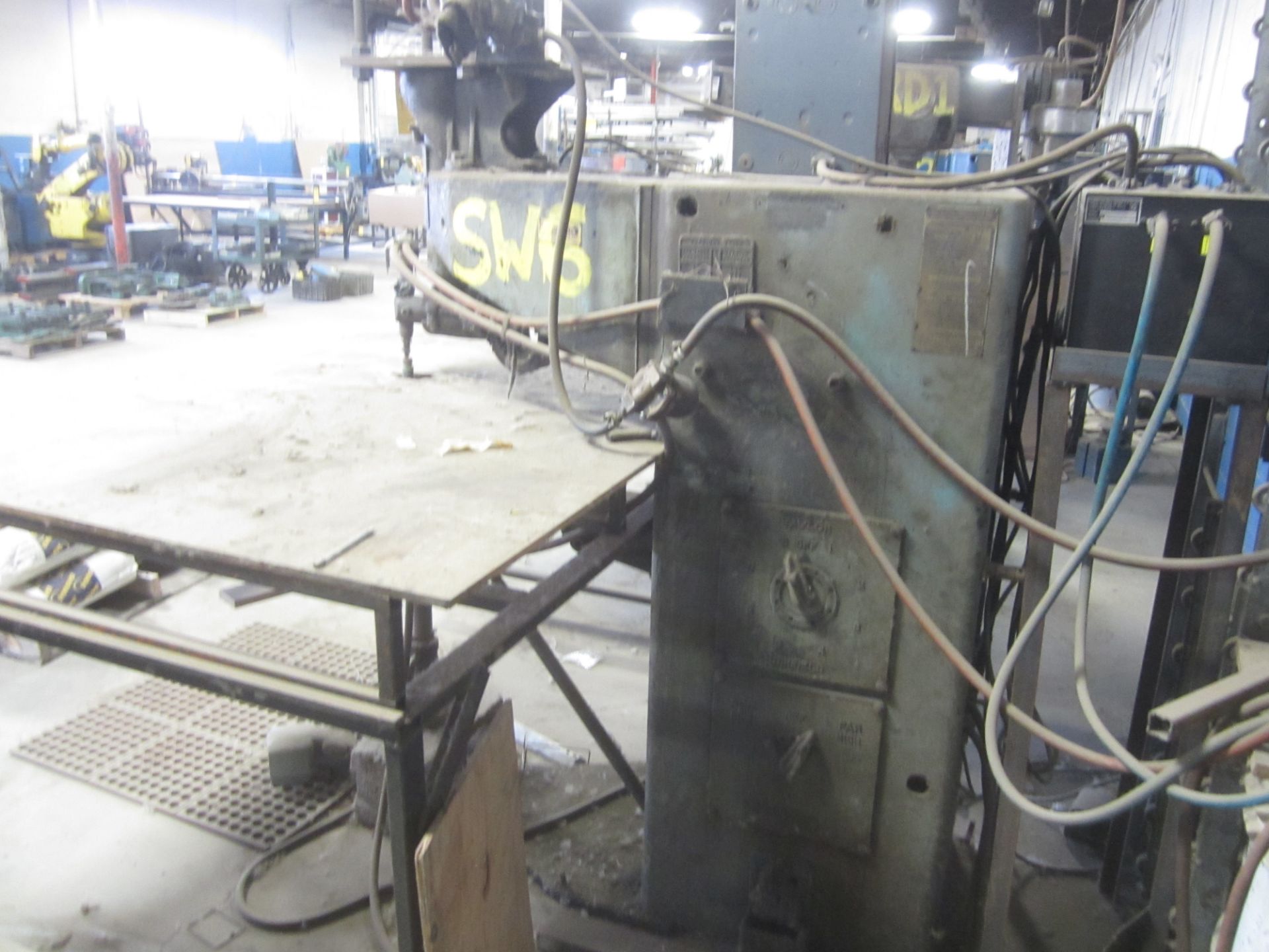 Taylor Windfield Model EN-24-30 Spot Welder SN 46431, 30 KVA, with Weldtronic WT100 Control - Image 3 of 5