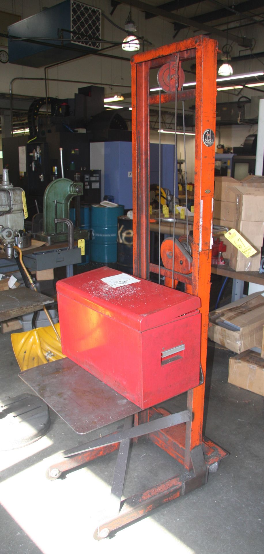 Colson Die Lift Cart, No Tool Boxes