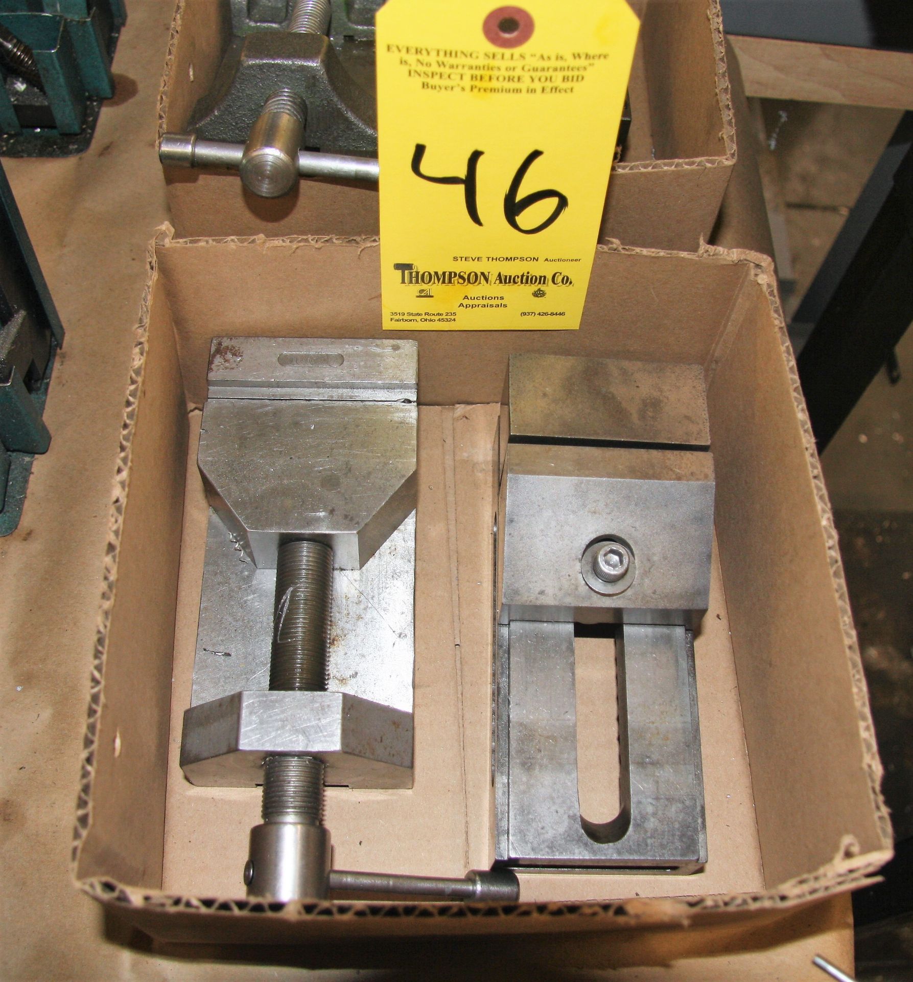 (2) 3" Machinist Vises