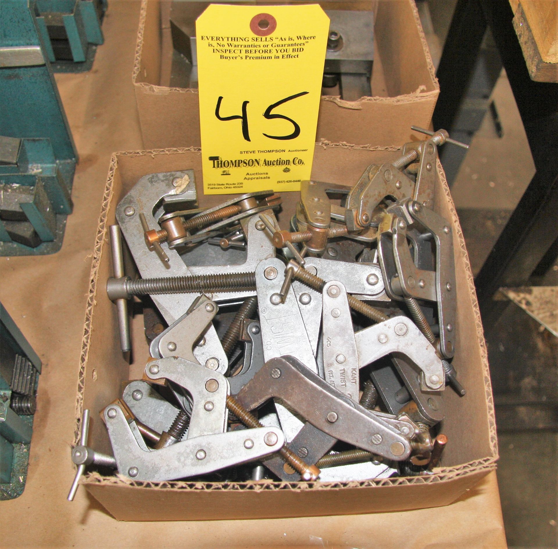 Lot, Kant Twist Clamps