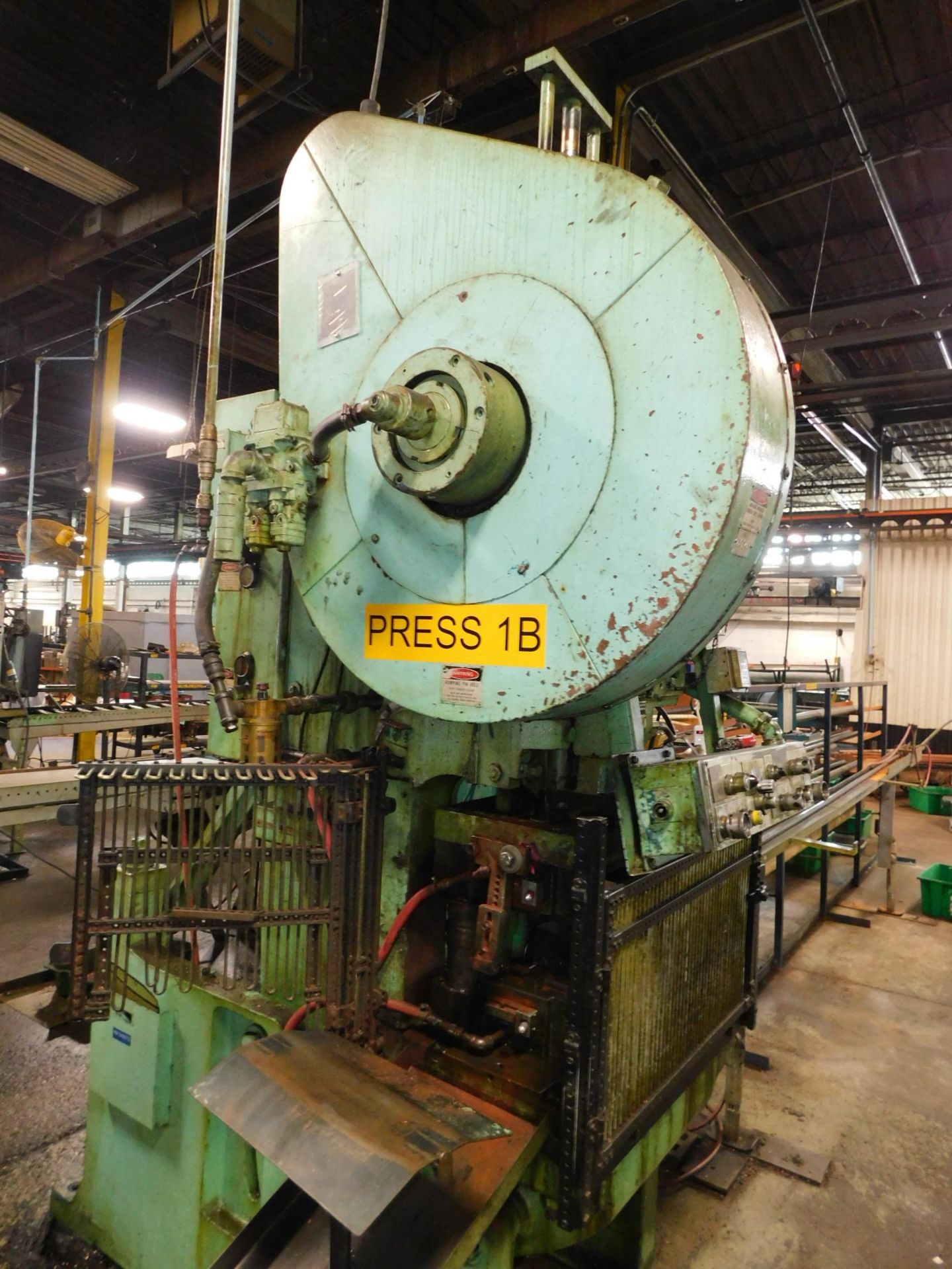 Minster #5 “Die-Namic” OBI Punch Press, s/n 5D-20201, 45 Ton, 3” Stroke, 15 3/4” Shut Height, 2 - Image 6 of 9