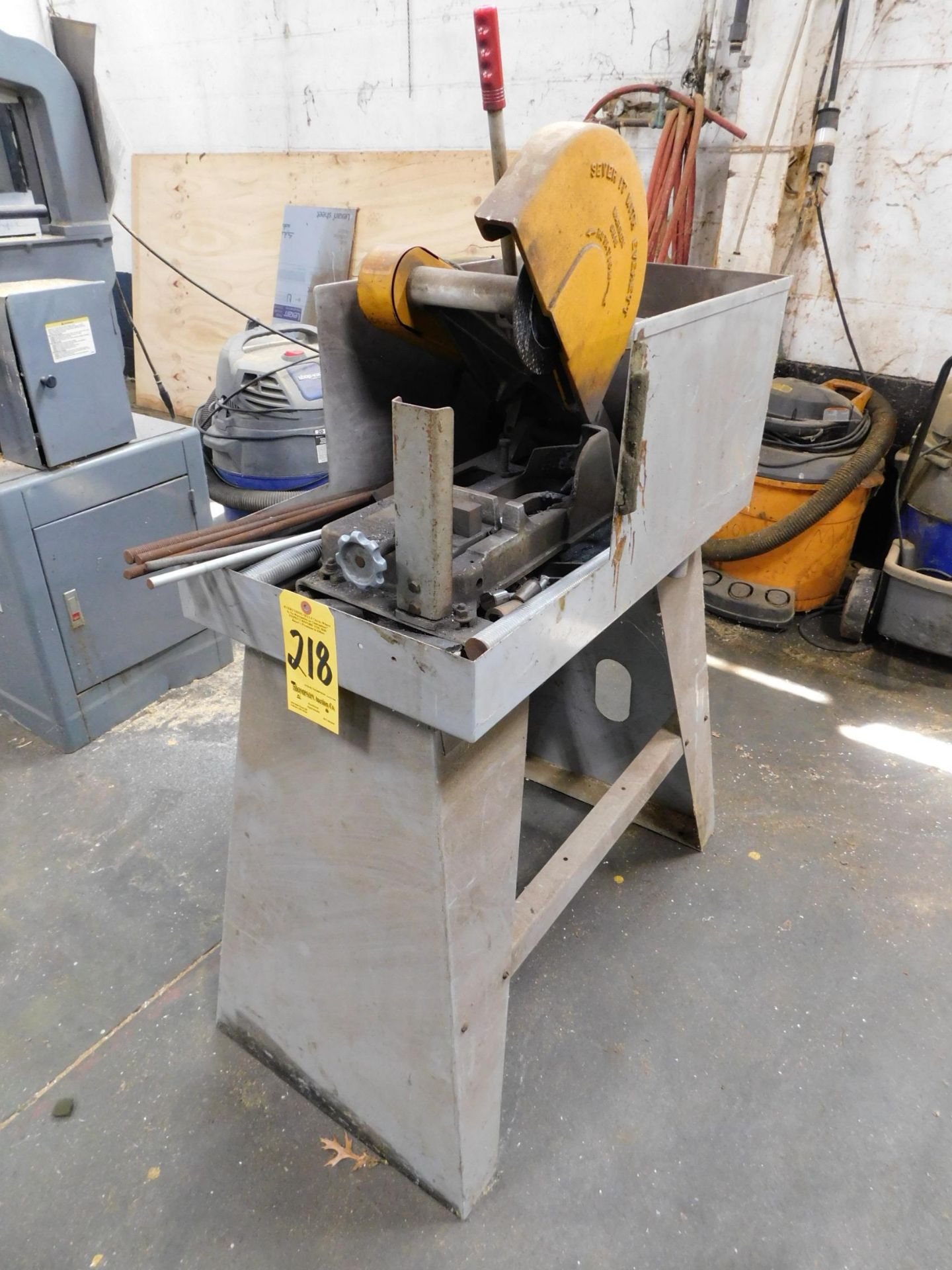 Everett 14" Abrasive Cut-Off Saw, with Stand