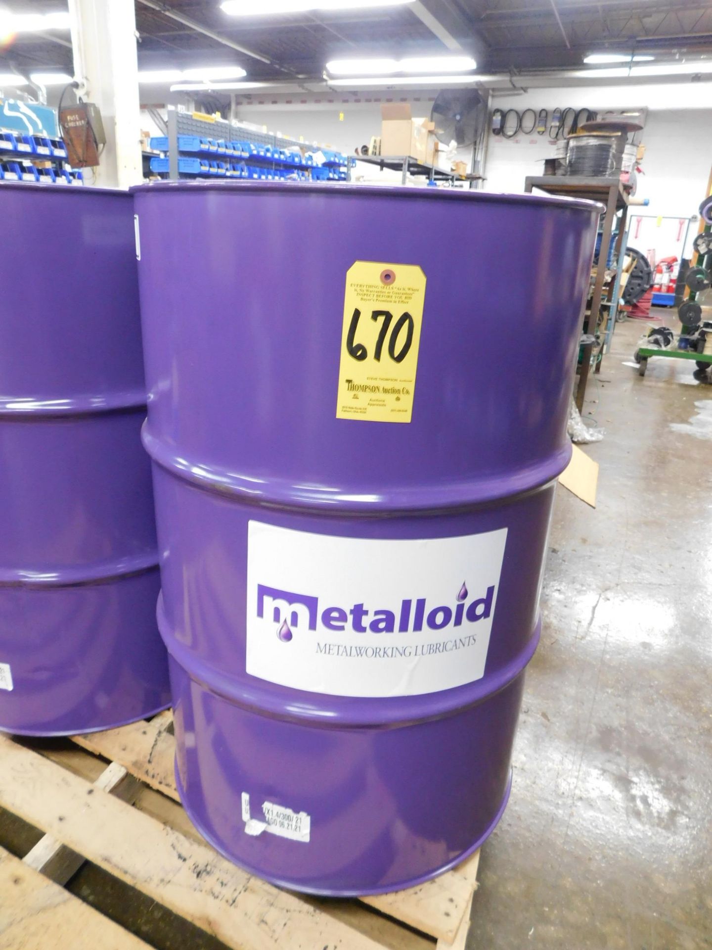 55 Gallon Drum of Metdraw 560 Metalworking Lubricant - Image 2 of 2