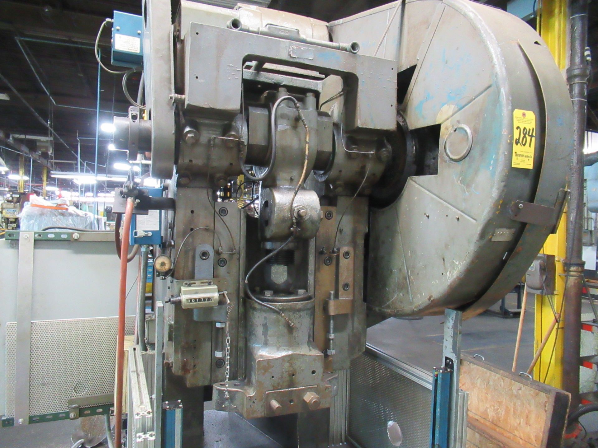 Bliss Model C-60 OBI Punch Press, s/n H51438,60 Ton, 4” Stroke, 14 1/4” Shut Height, 3” Adjustment - Image 5 of 12