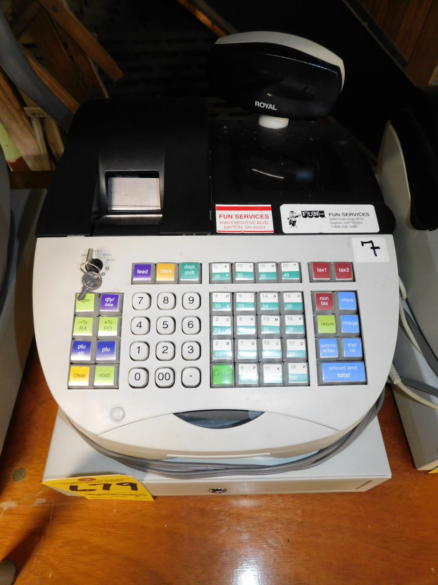 Royal Alpha 600SC Cash Register