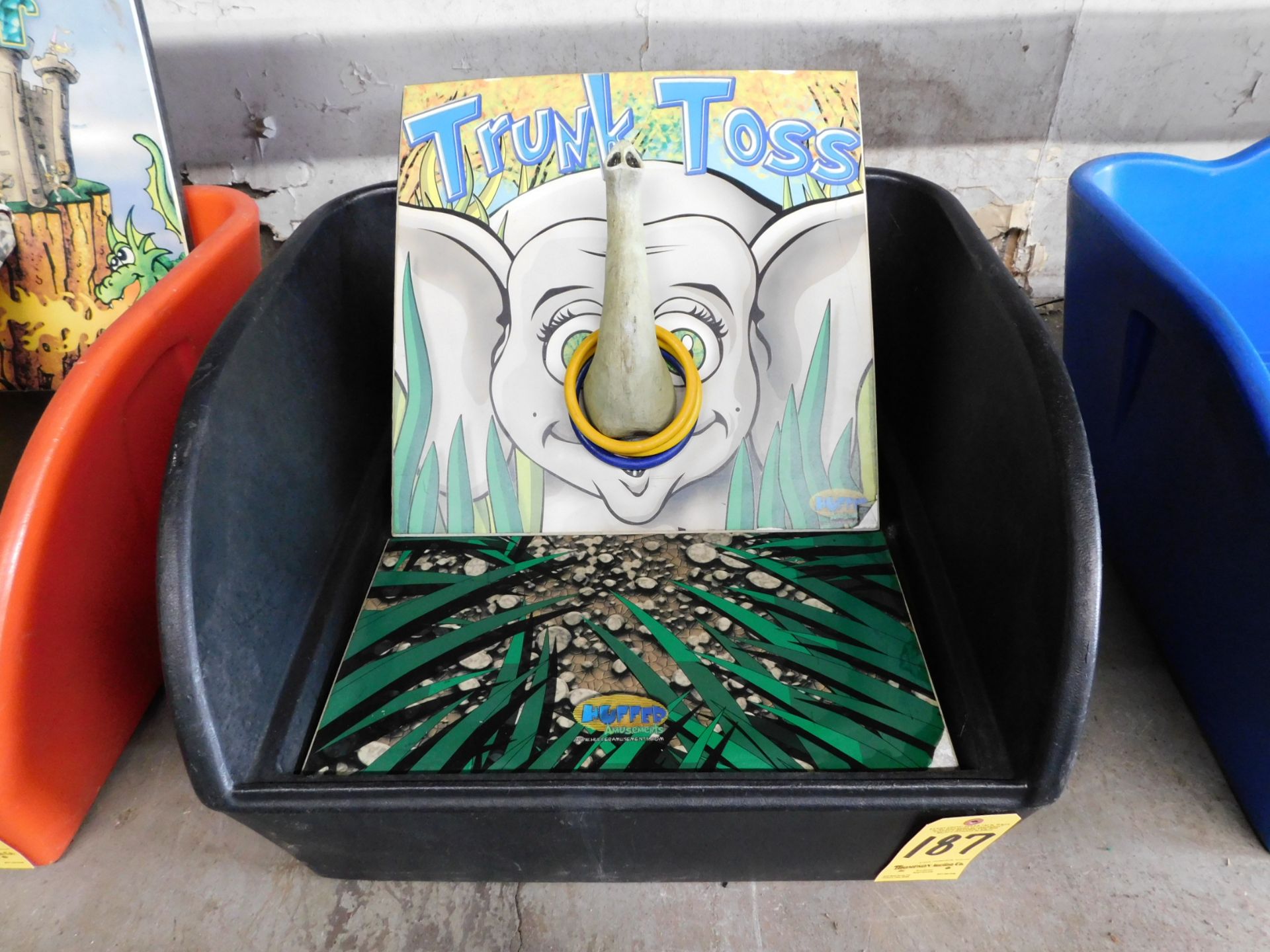 " Trunk Toss Ring Toss Game