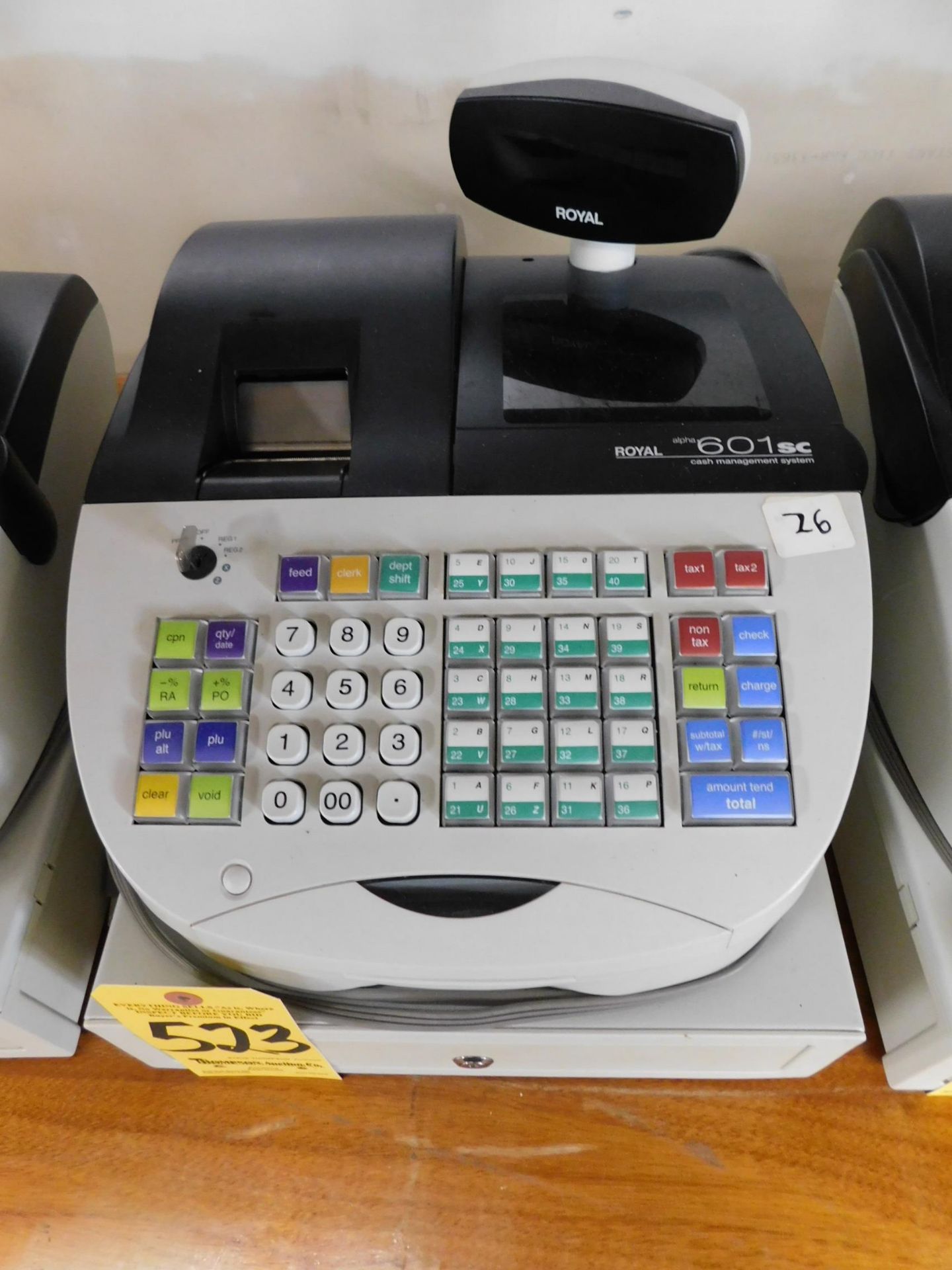 Royal Alpha 601 SC Cash Register