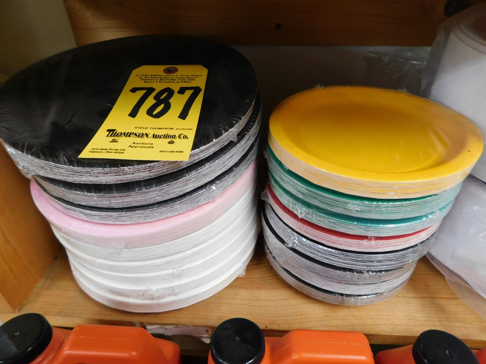 Colored Disposable Plates