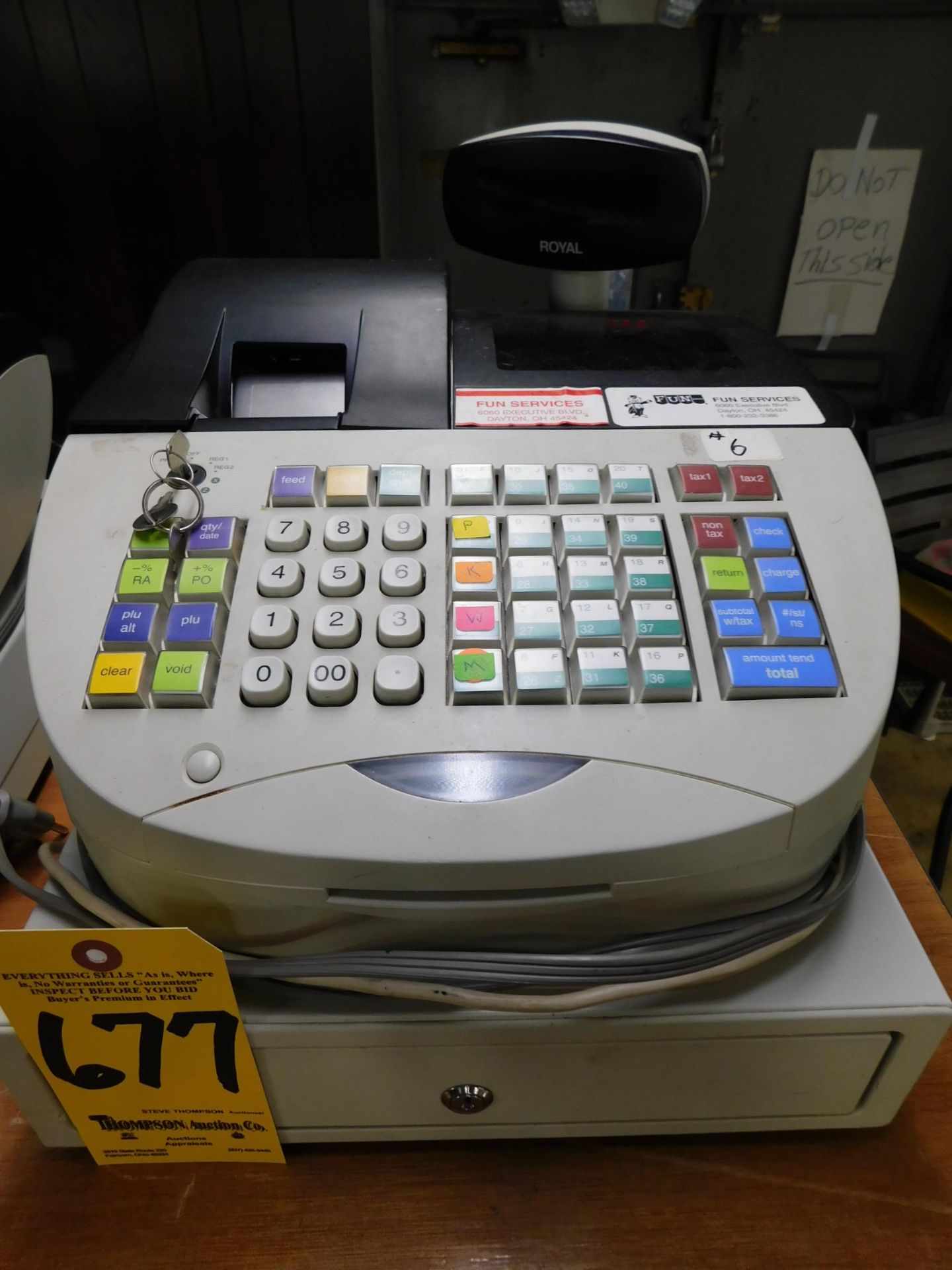 Royal Alpha 600SC Cash Register