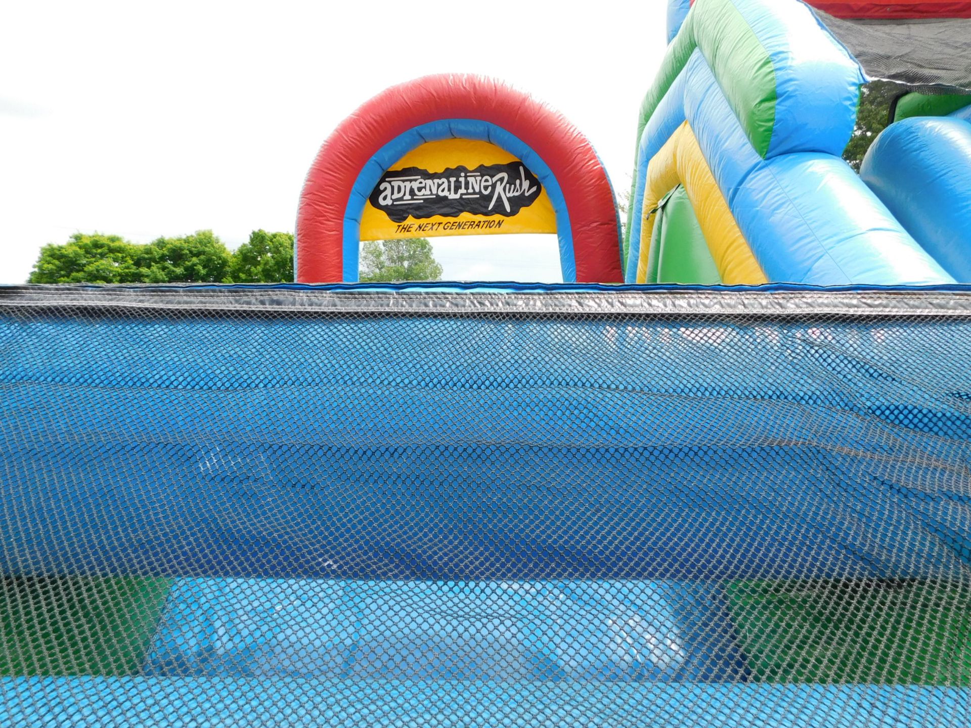 Inflatable Store "Adrenaline Rush" The Next Generation 3 piece Inflatable Obstacle Course, 24'WX34' - Image 21 of 28