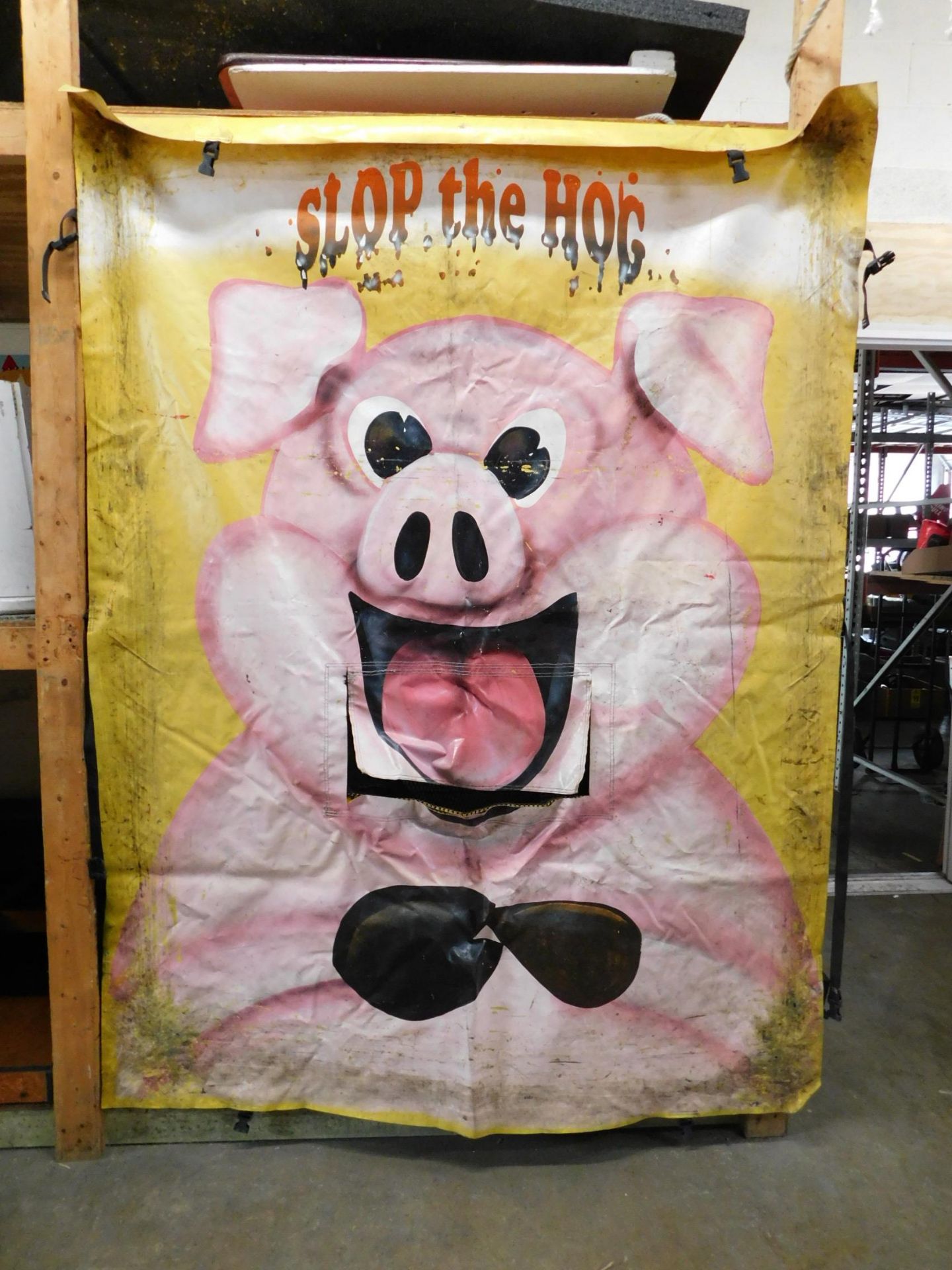 Slop the Hog Backdrop Carnival Game 5' W X 7'Tall - Image 2 of 2