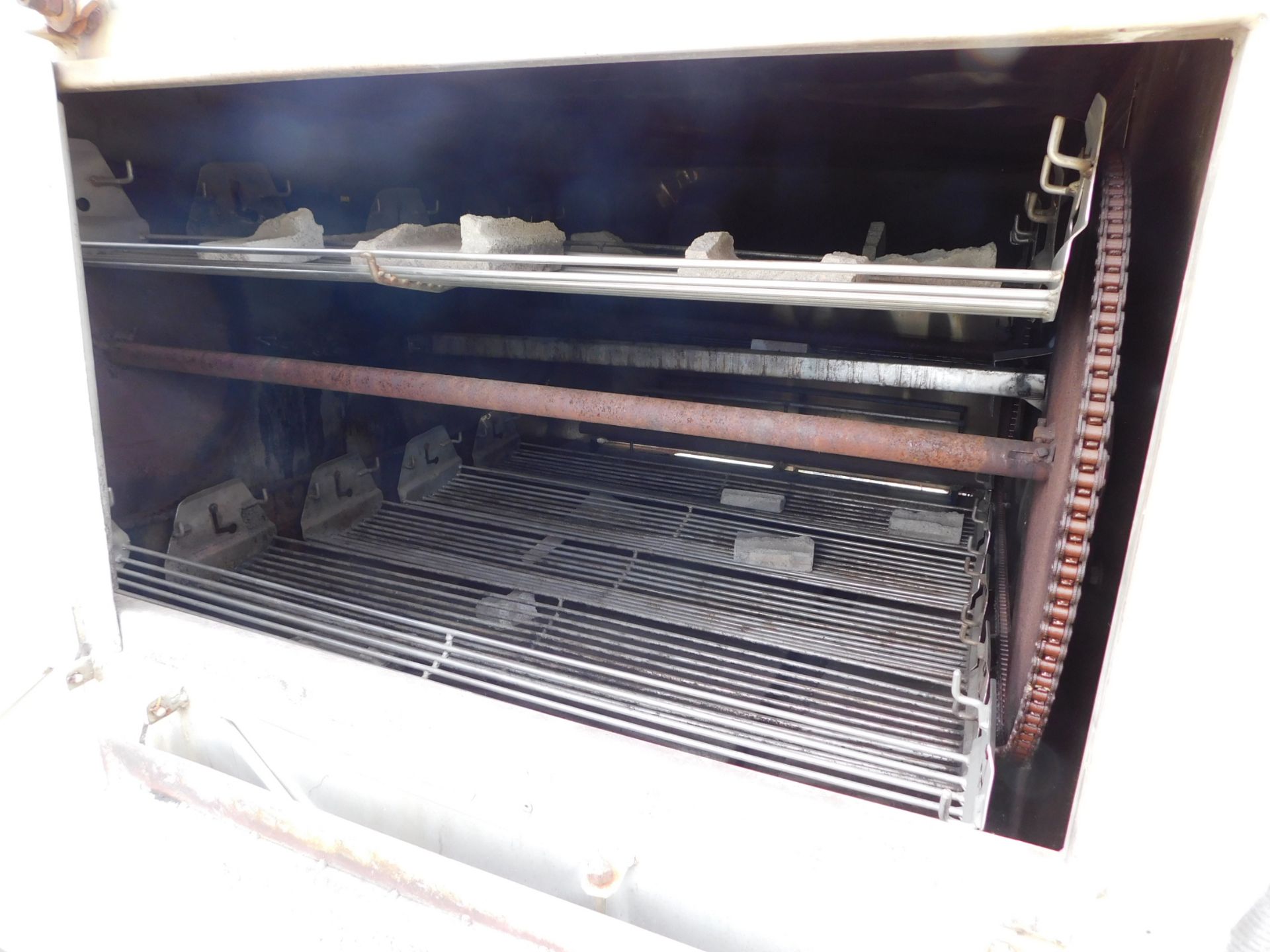 Holstein Maxi Model 400 Chicken, Rib,Beef Cooker Trailed Mounted 24 Removable Racks, Double walled - Image 15 of 49