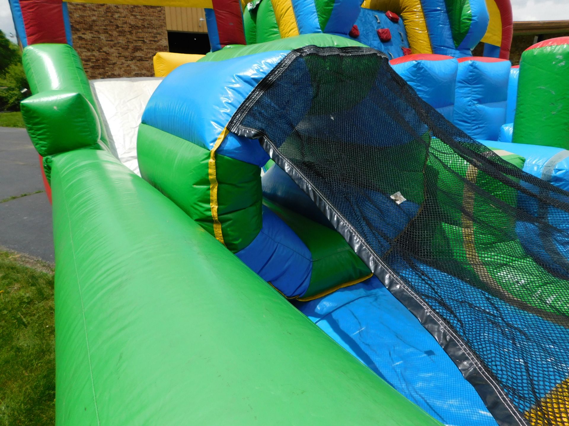 Inflatable Store "Adrenaline Rush" The Next Generation 3 piece Inflatable Obstacle Course, 24'WX34' - Image 8 of 28