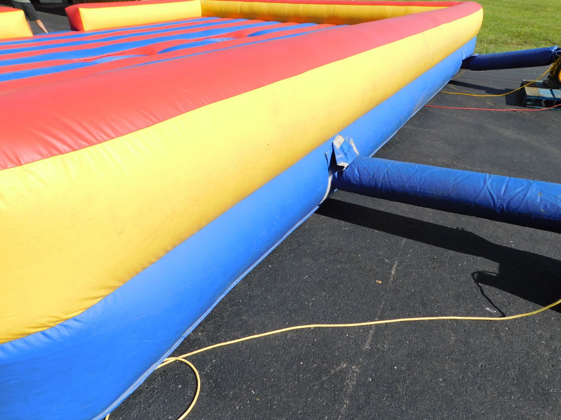 Inflatable Joust Arena, ( NO pedestals included) 24'WX30'LX4'H #86 - Image 5 of 10