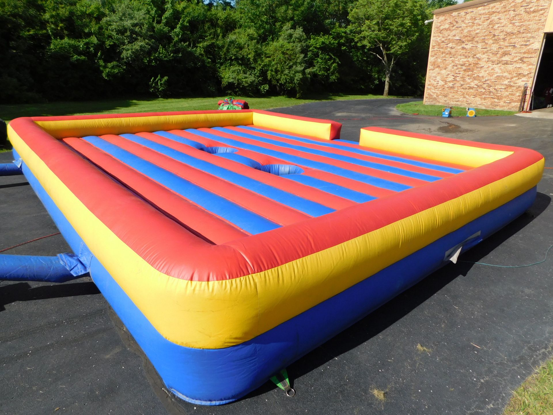 Inflatable Joust Arena, ( NO pedestals included) 24'WX30'LX4'H #86 - Image 6 of 10